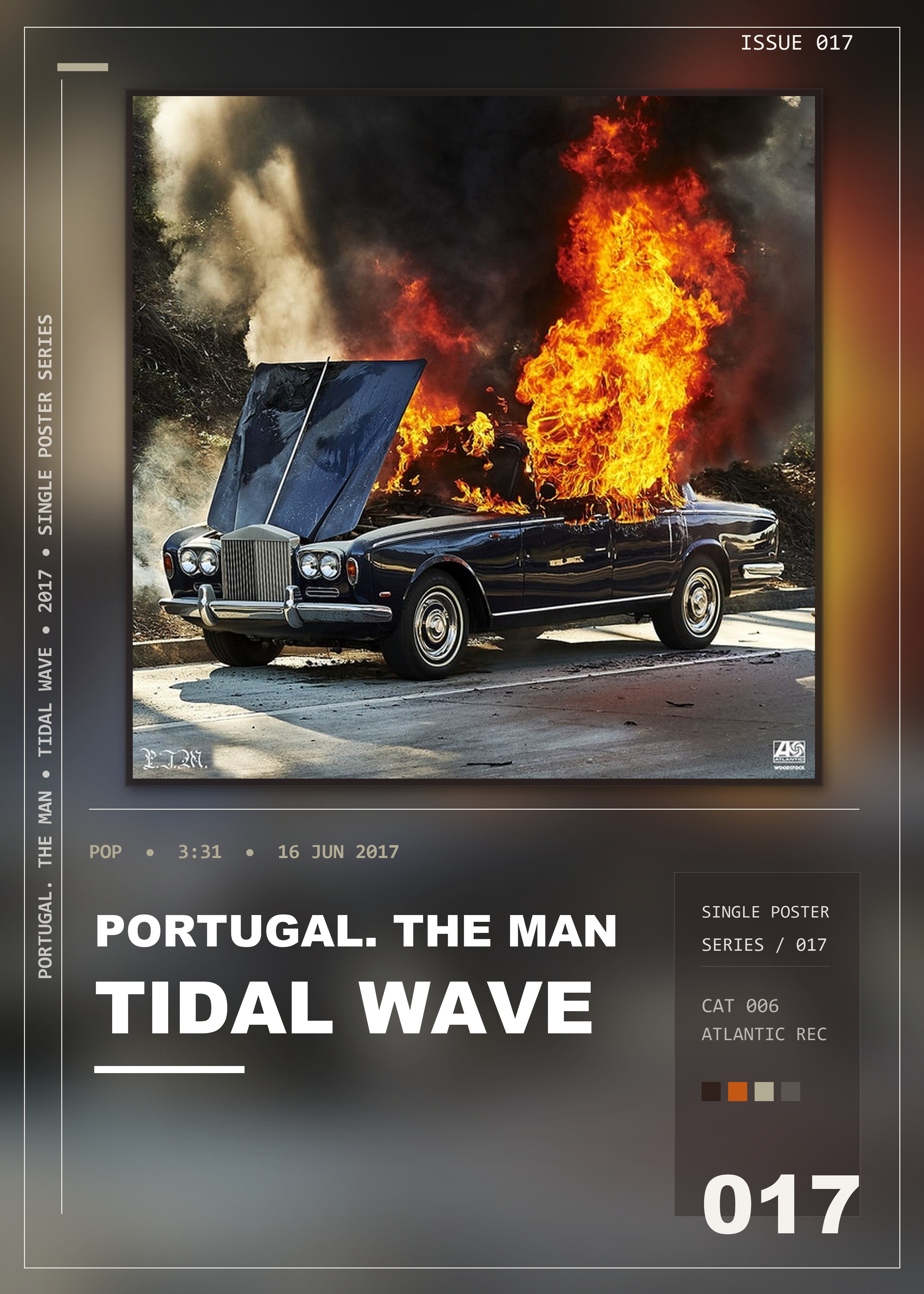 Music poster: Portugal The Man - Tidal Wave