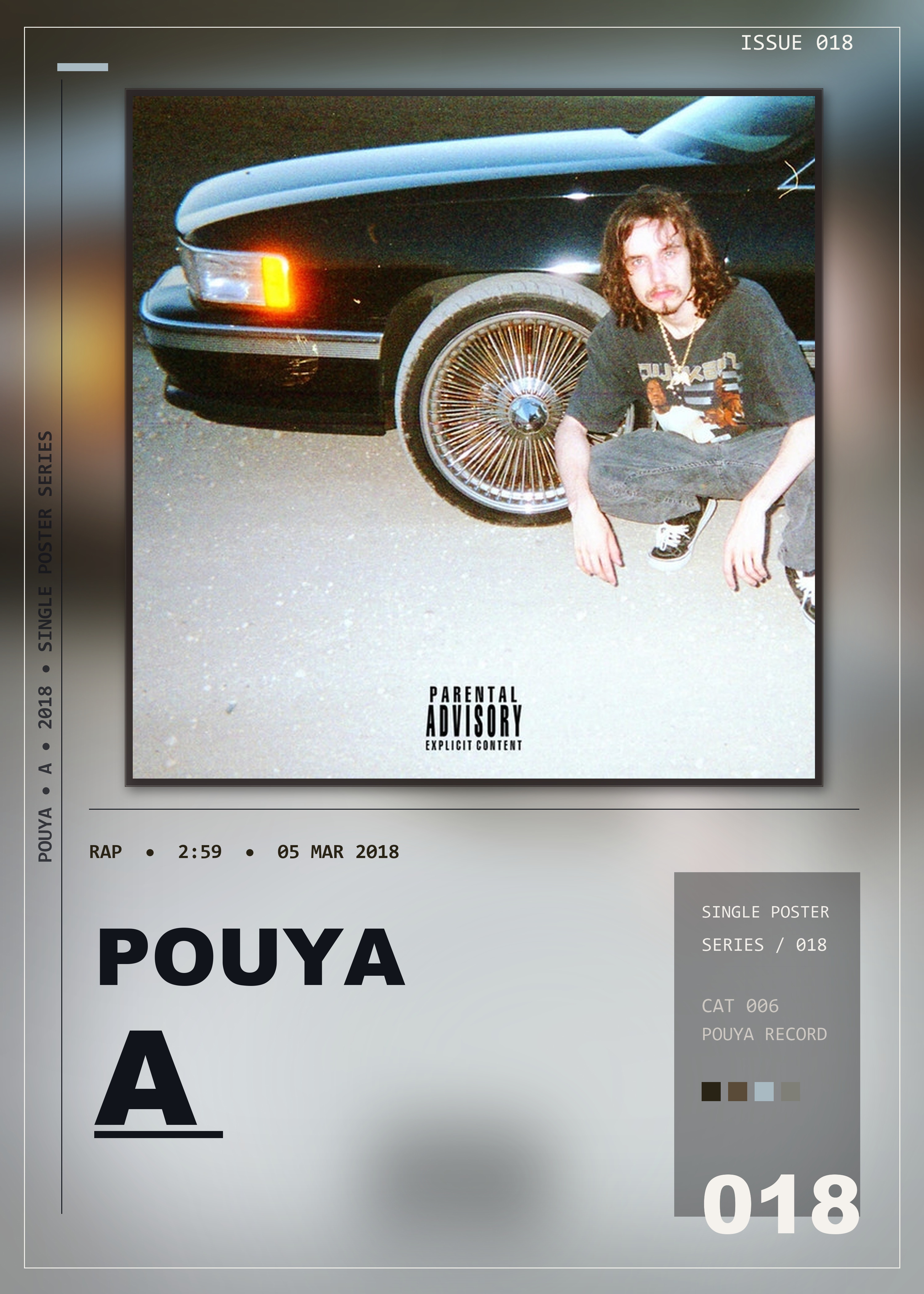 Music poster: Pouya - Aftershock