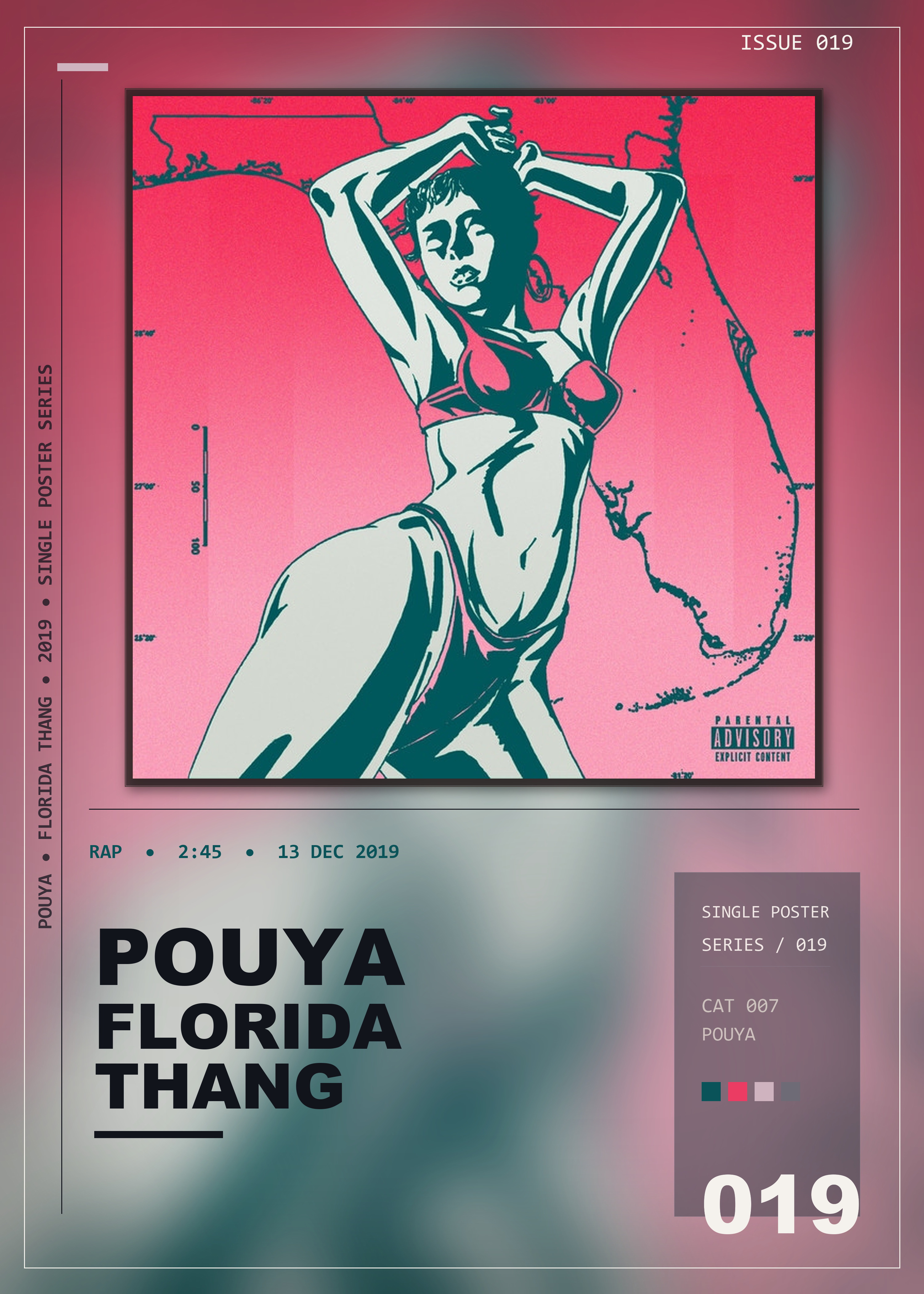 Music poster: Pouya - Florida Thang