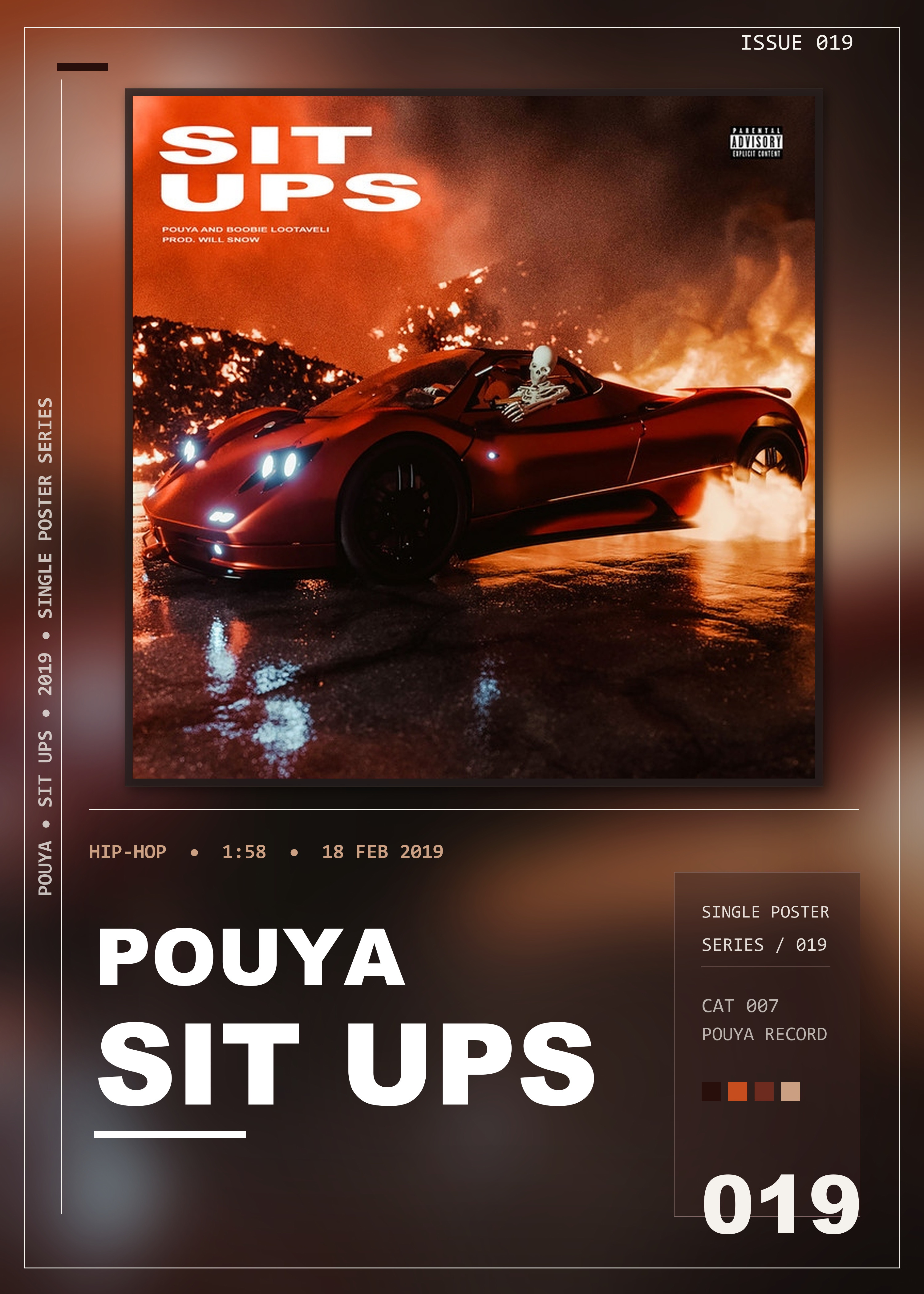 Music poster: Pouya - Sit Ups