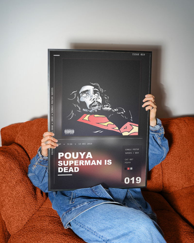Music poster: Pouya - Superman Is Dead