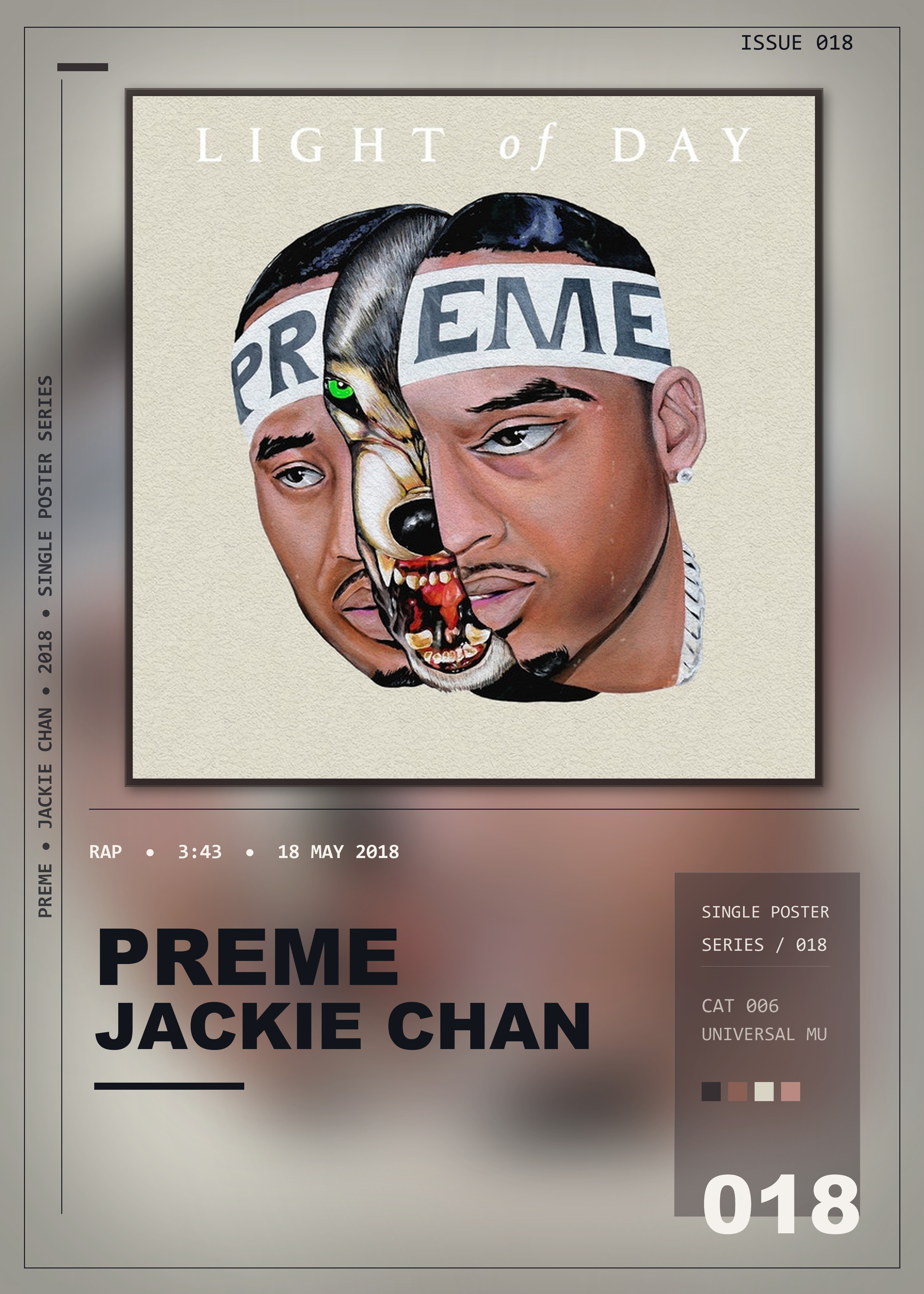 Music poster: Preme - Jackie Chan