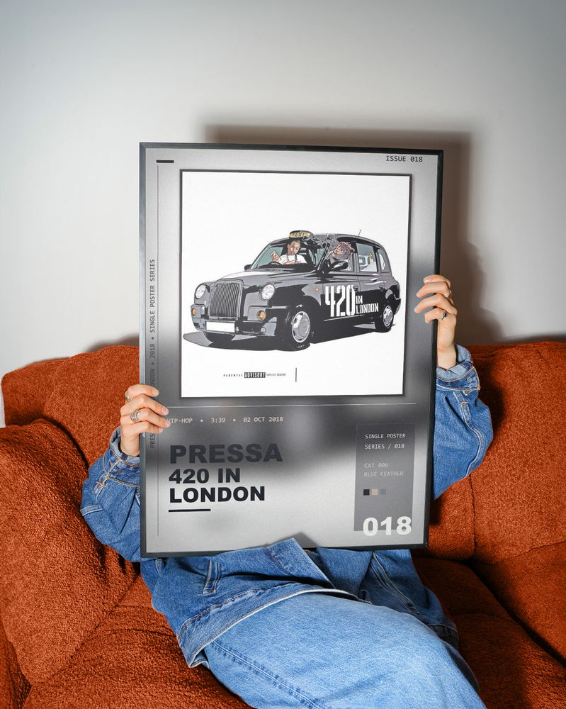 Music poster: Pressa - 420 in London