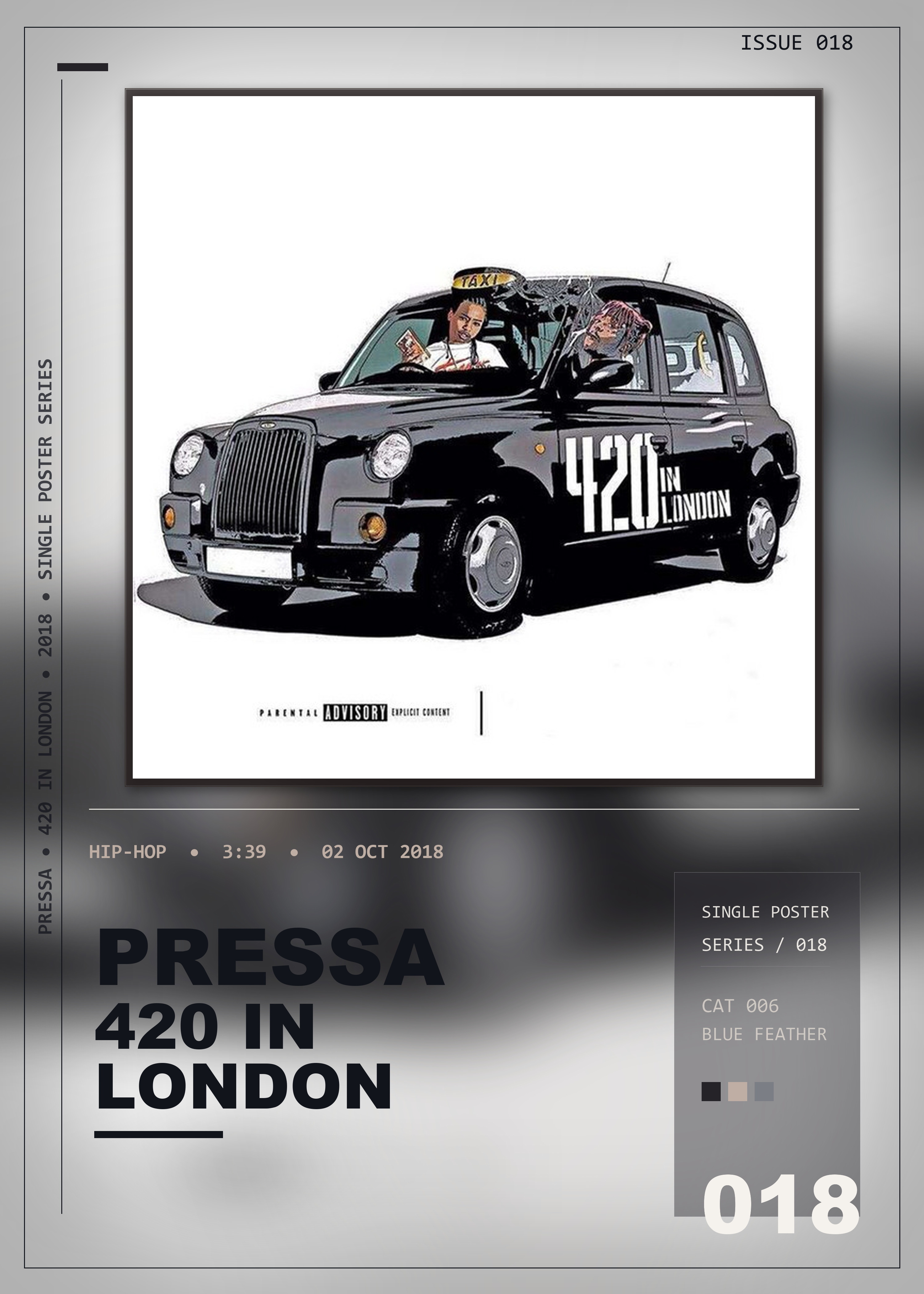 Music poster: Pressa - 420 in London