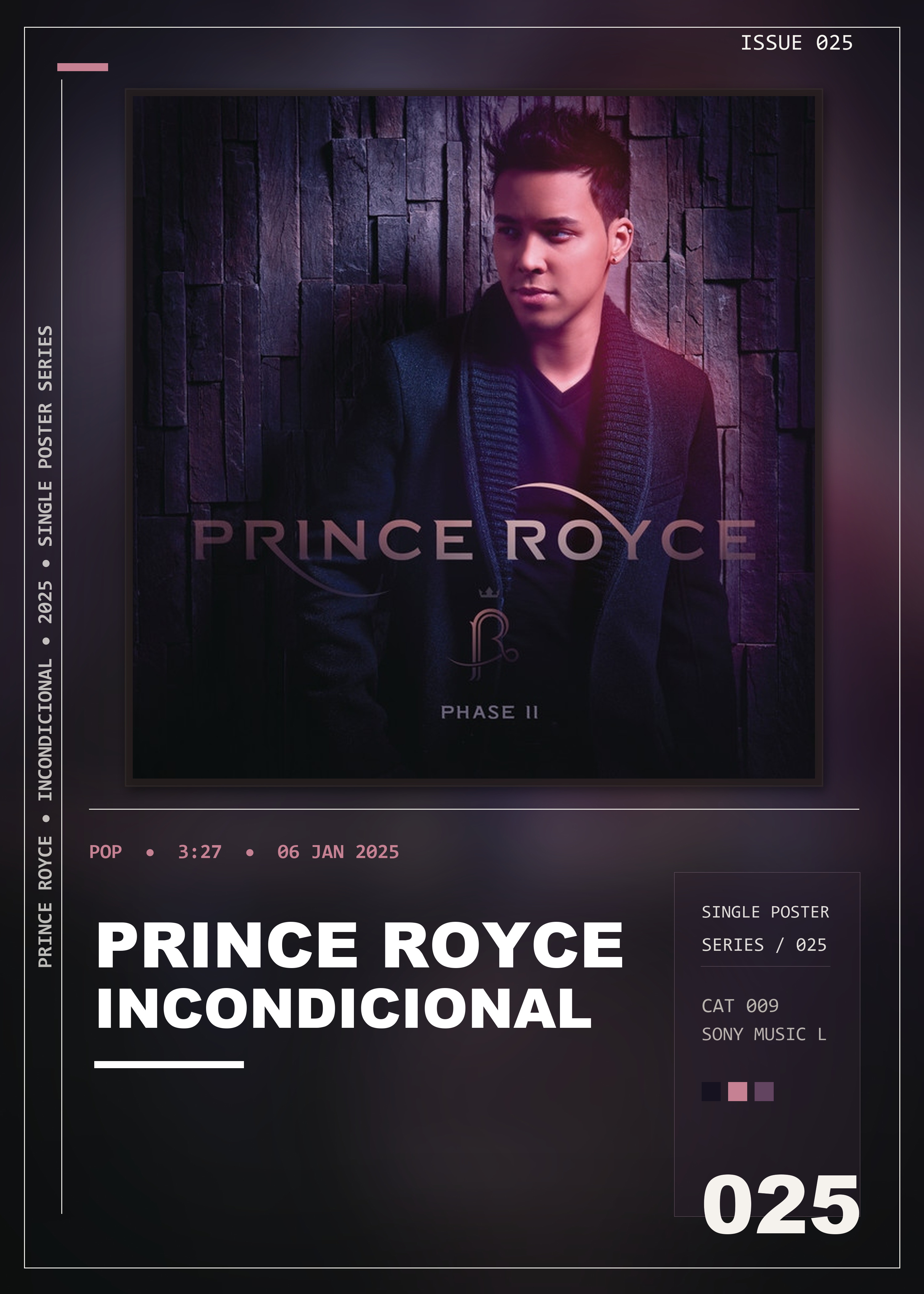 Music poster: Prince Royce - Incondicional