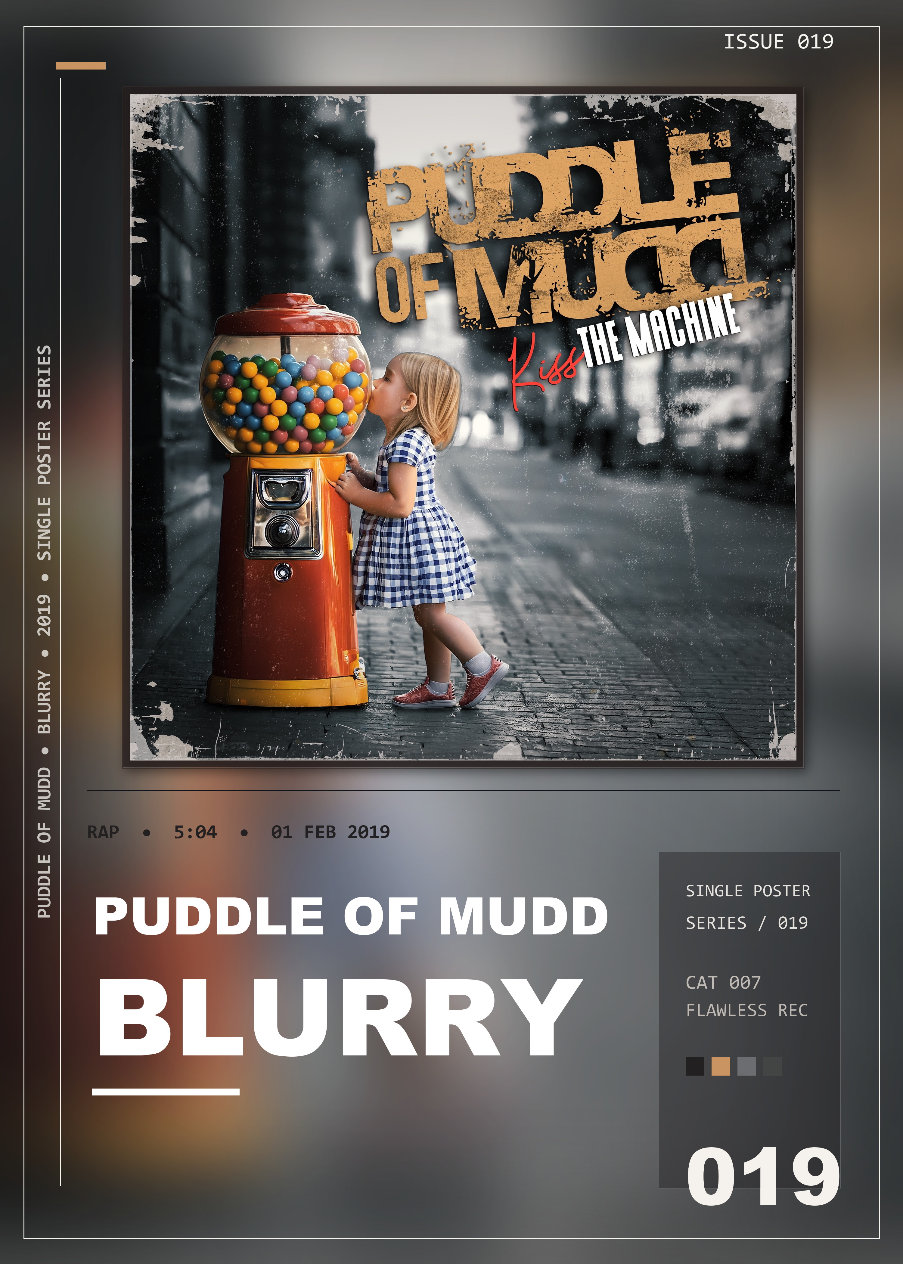 Music poster: Puddle Of Mudd - Blurry