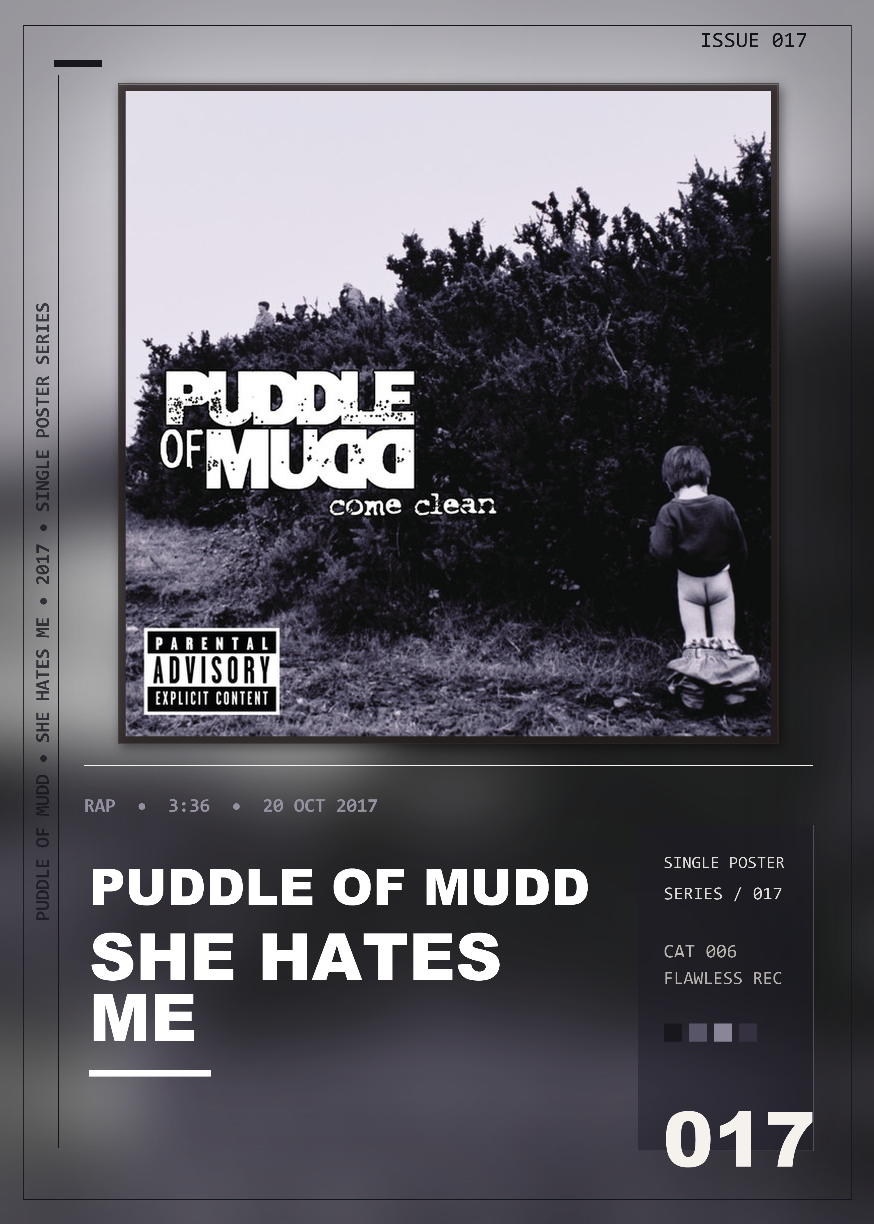 Music poster: Puddle Of Mudd - She Hates Me