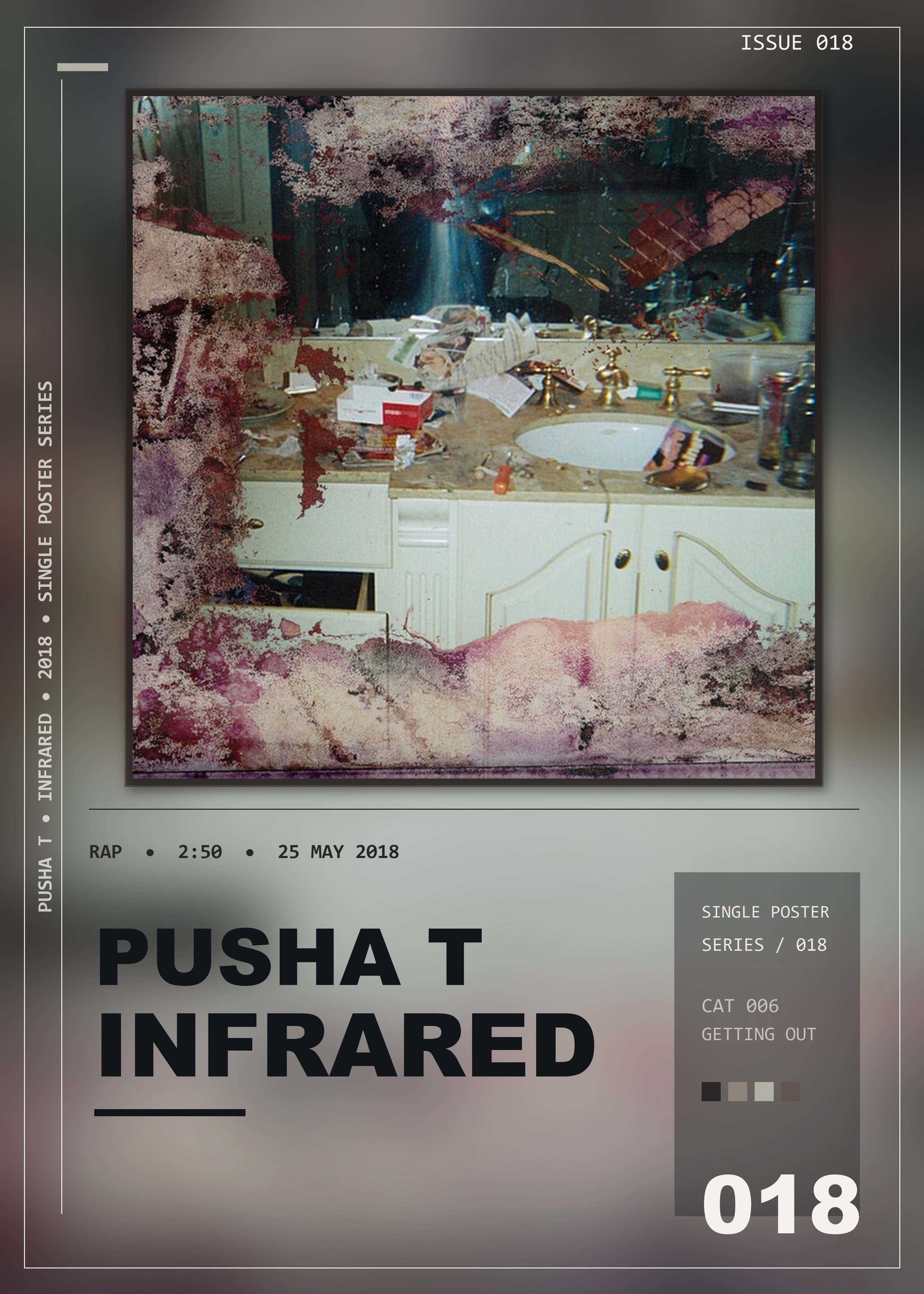 Music poster: Pusha T - Infrared