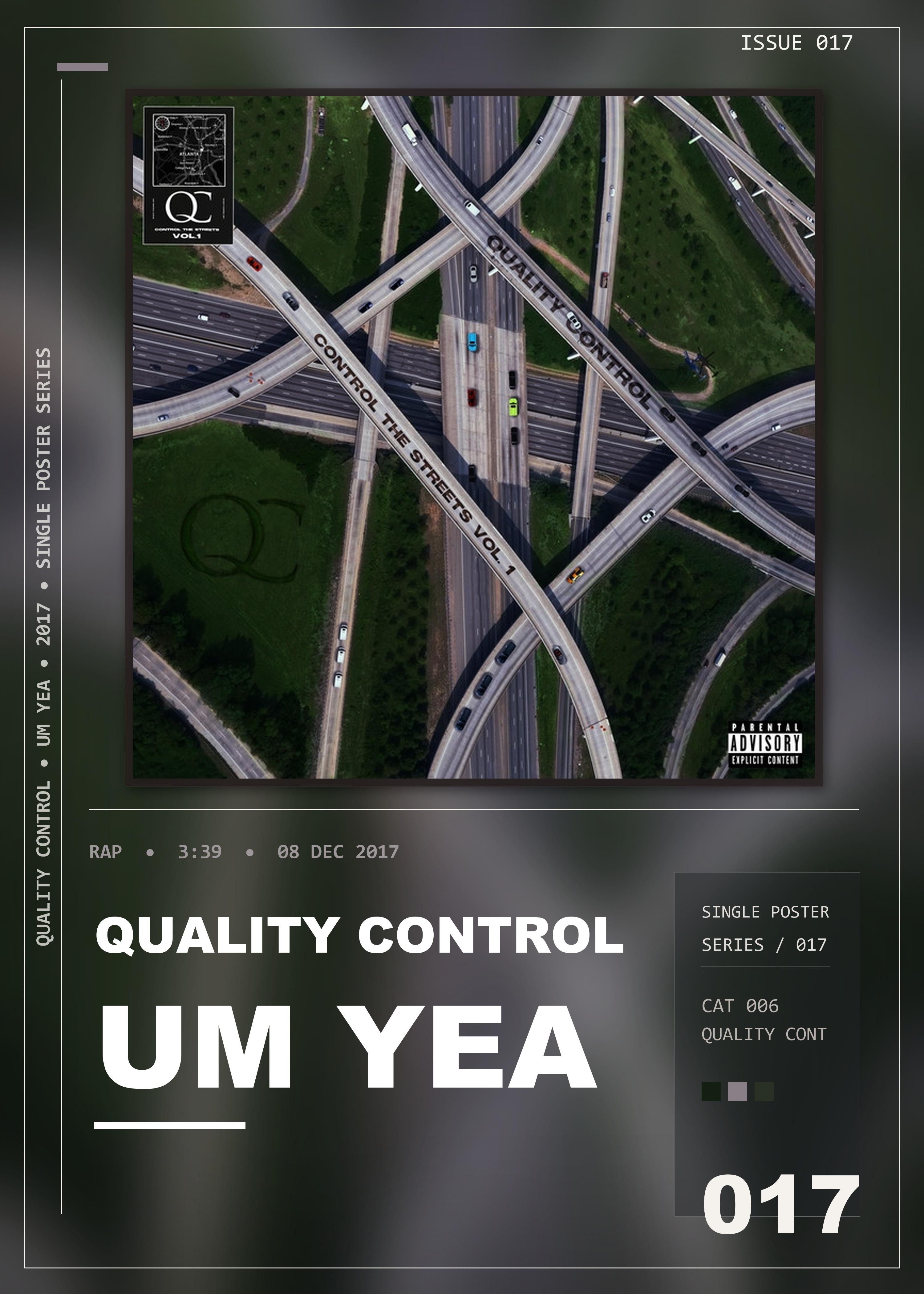 Music poster: Quality Control - Um Yea