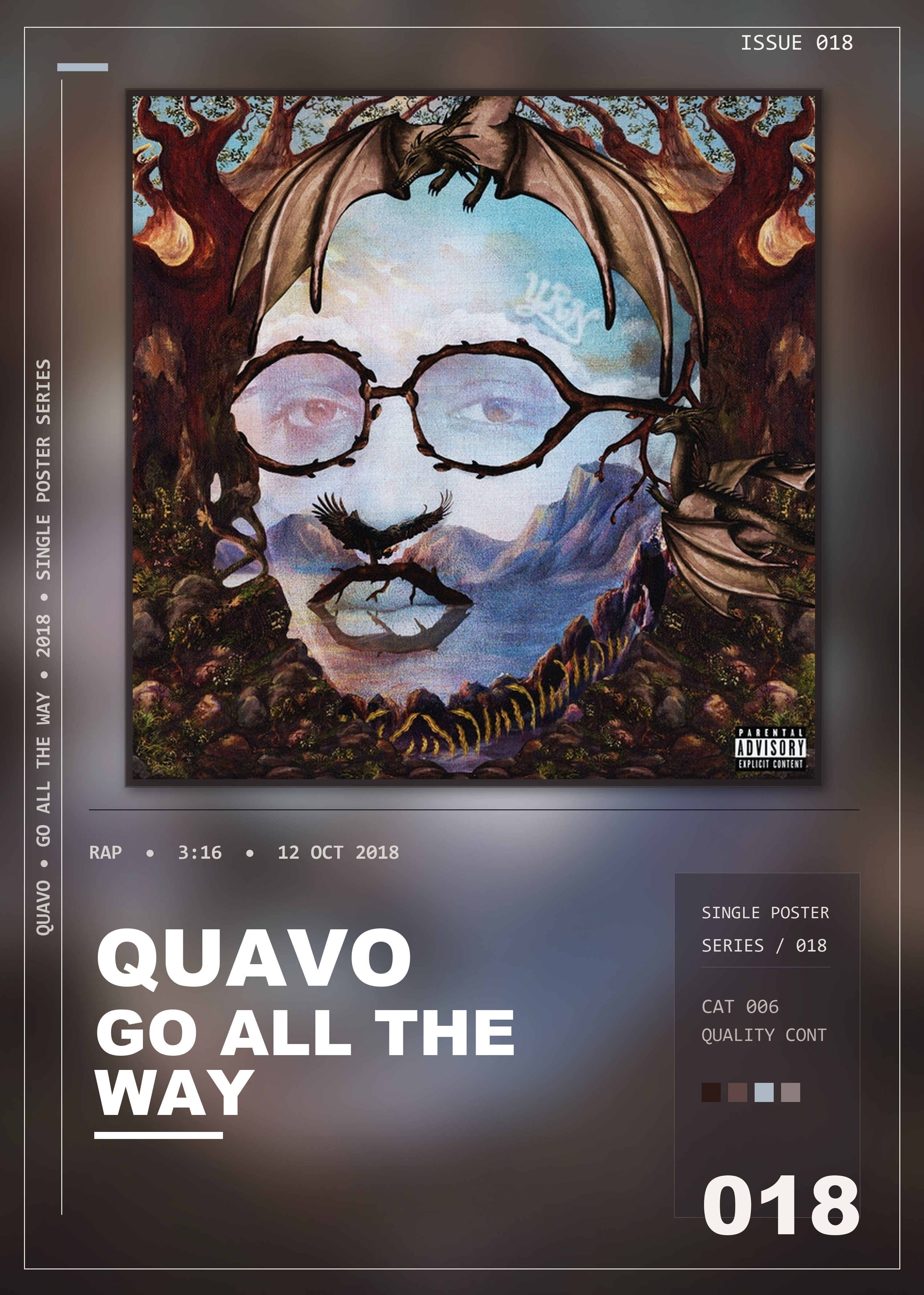 Music poster: Quavo - GO ALL THE WAY