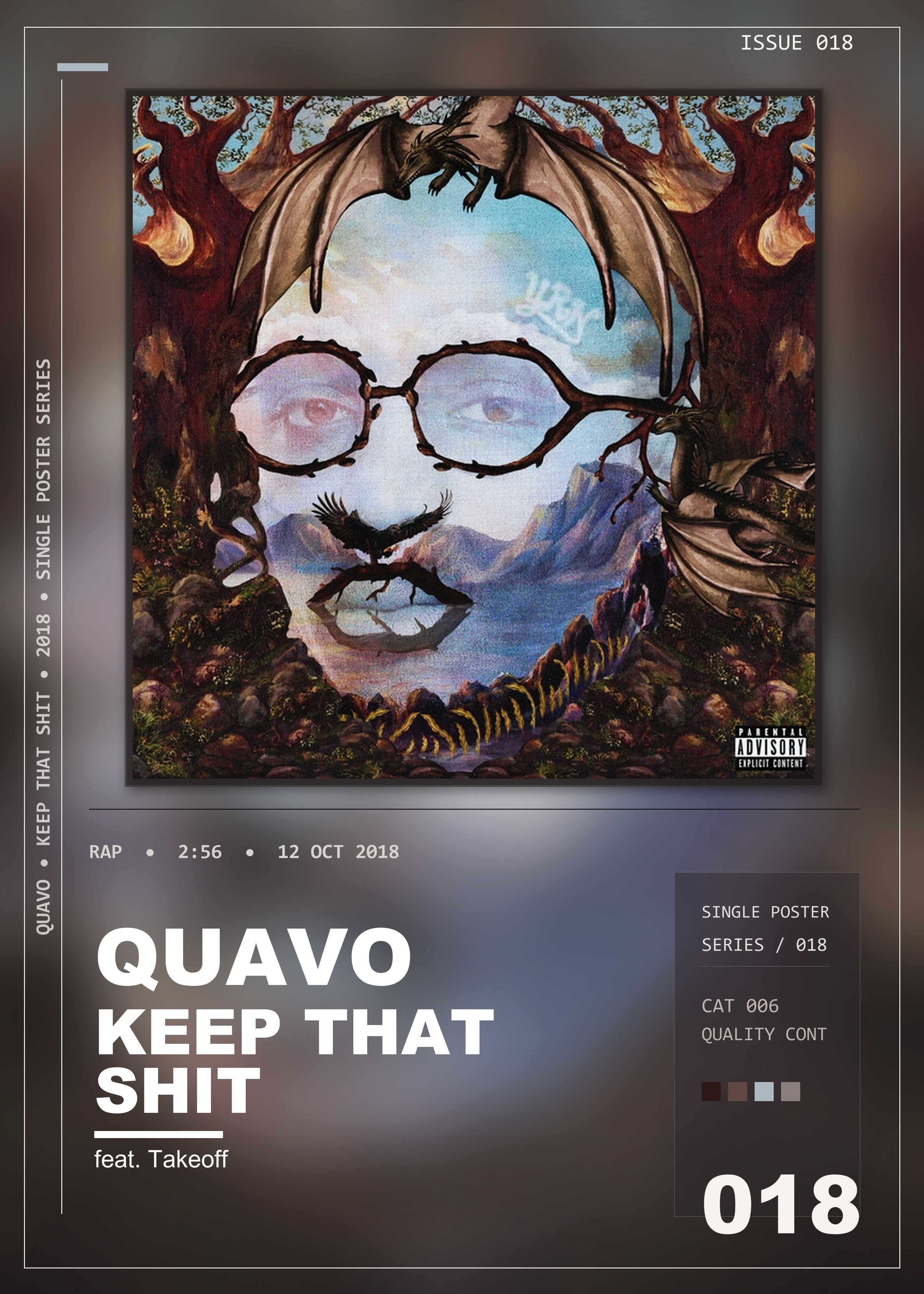 Music poster: Quavo - KEEP THAT SHIT feat Takeoff