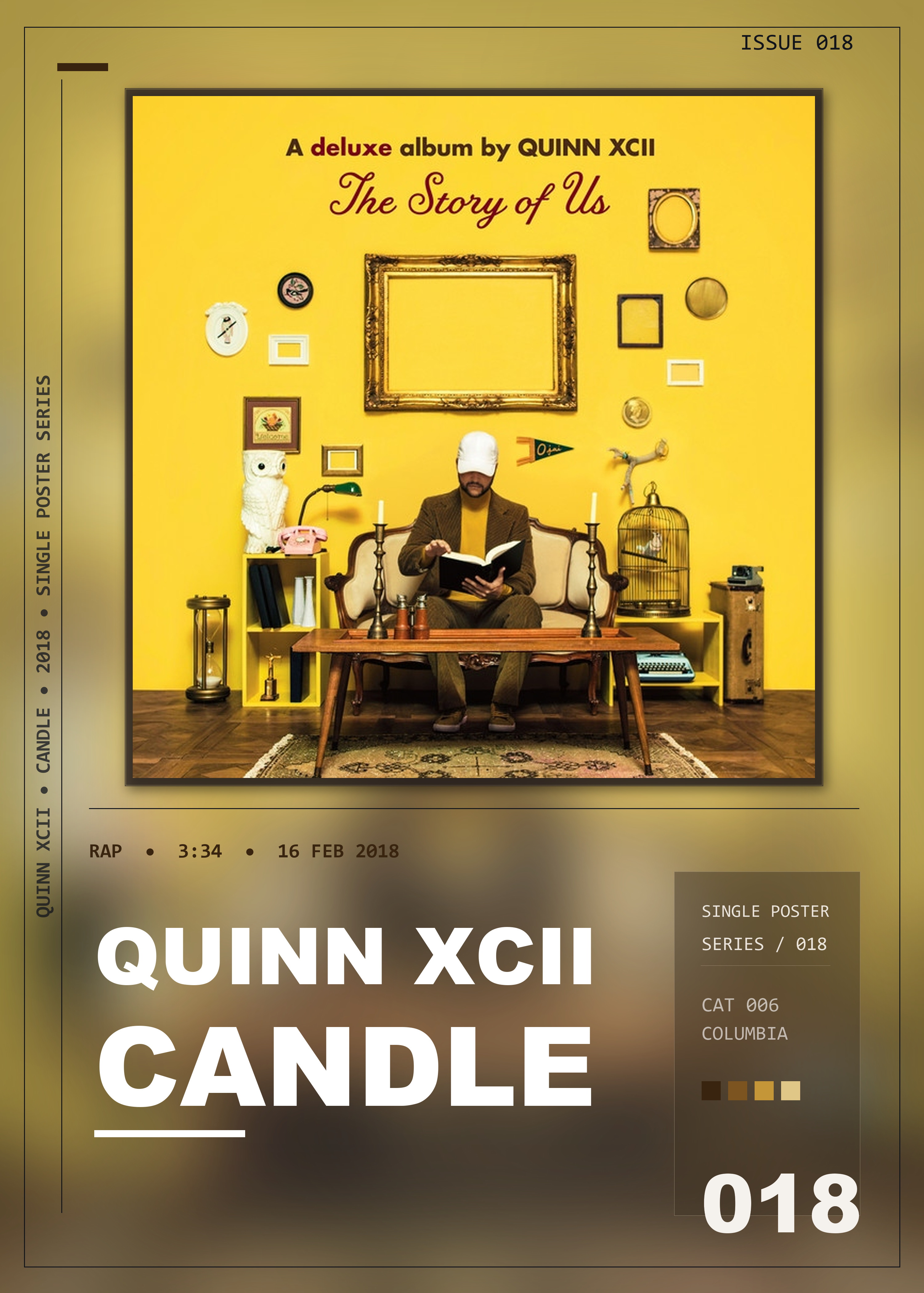Music poster: Quinn XCII - Candle