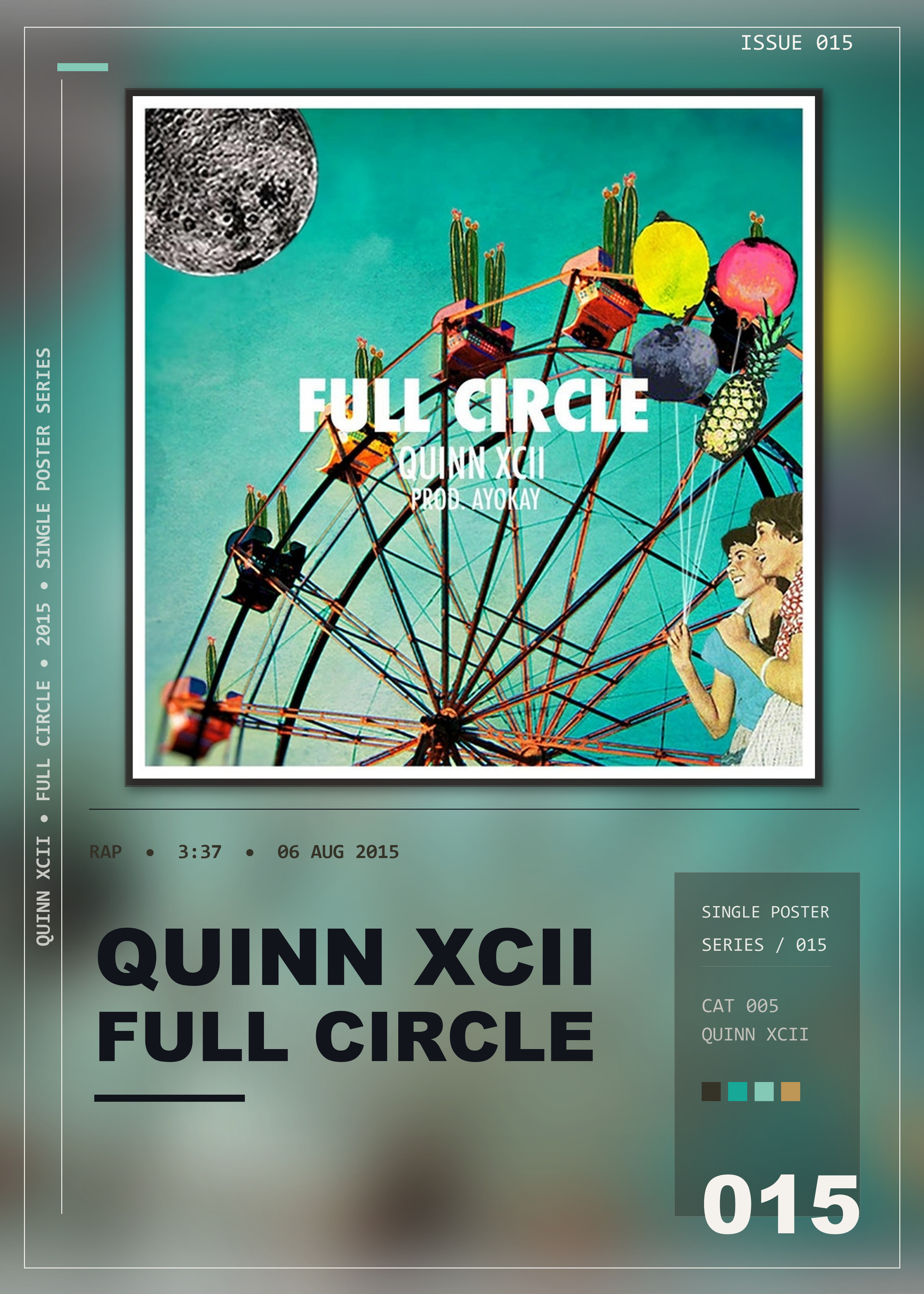 Music poster: Quinn XCII - Full Circle