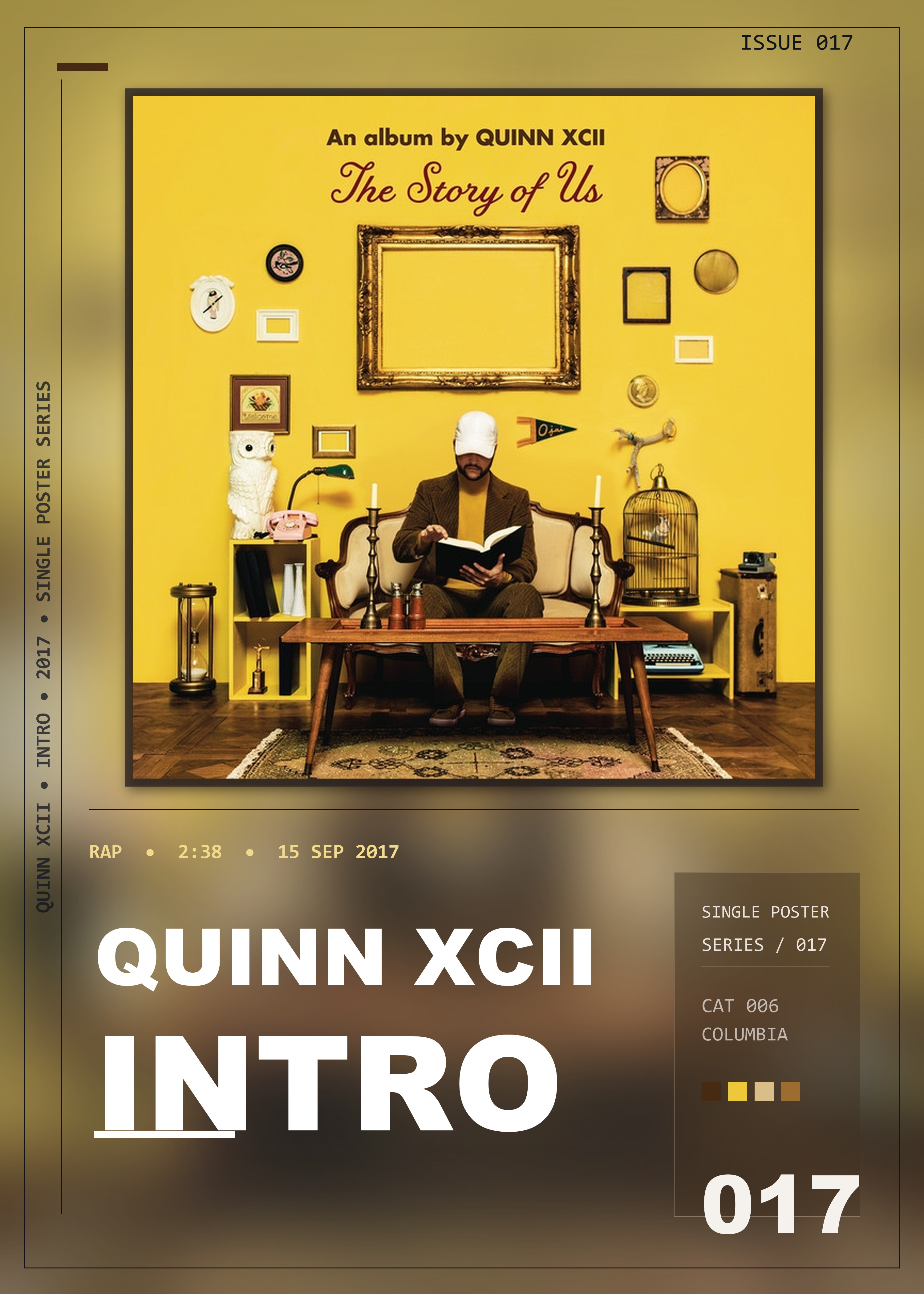 Music poster: Quinn XCII - Intro Slow