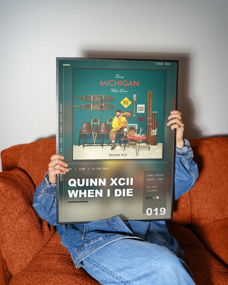 Music poster: Quinn XCII - When I Die