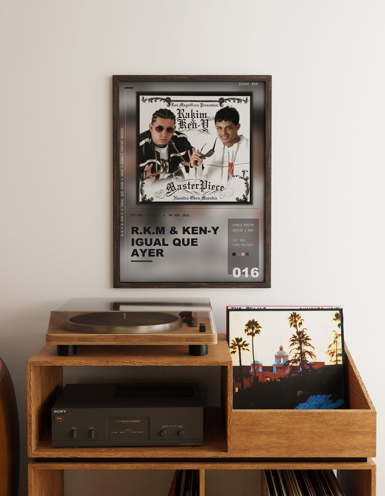 Music poster: RKM Ken-Y - Igual Que Ayer