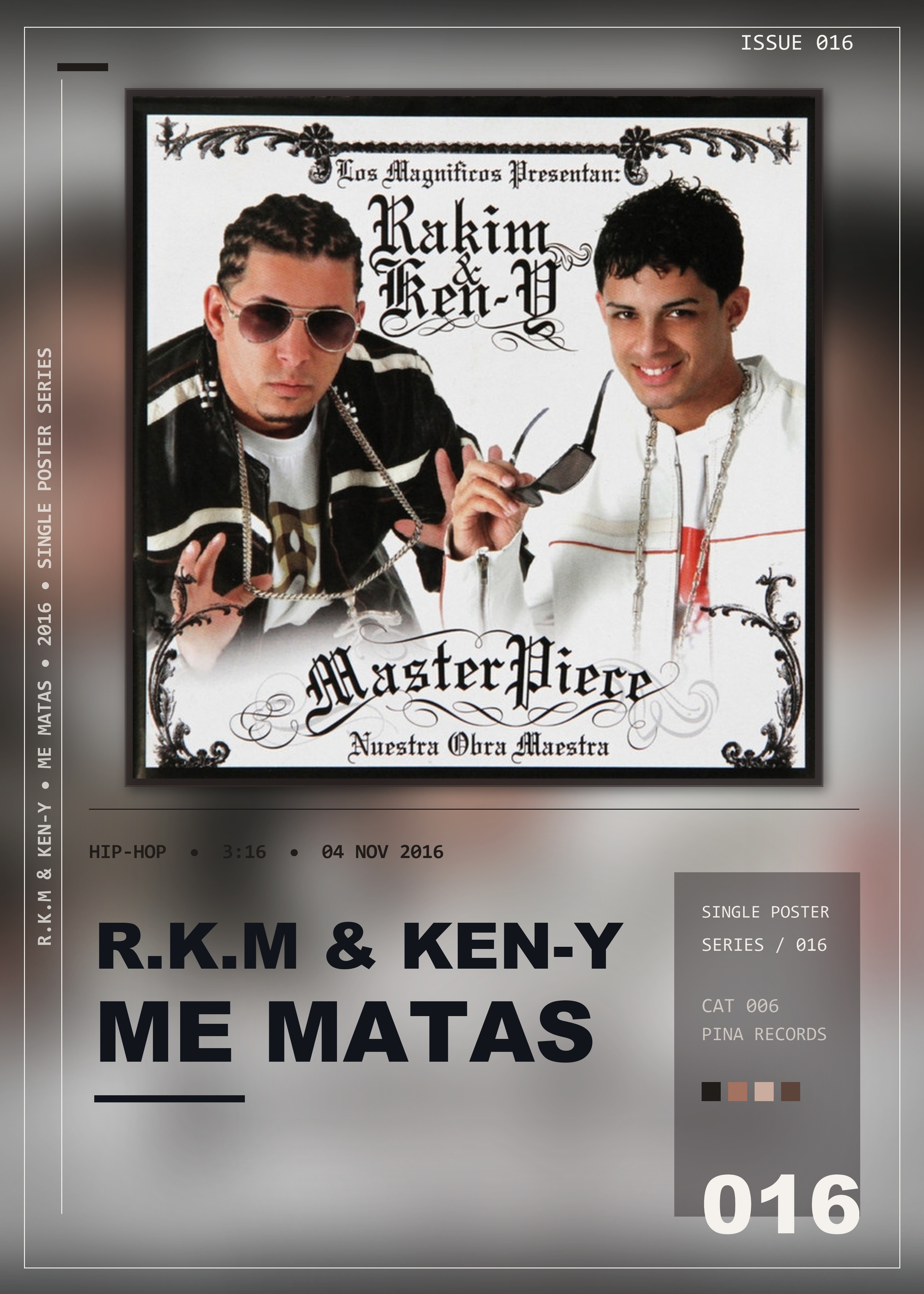 Music poster: RKM Ken-Y - Me Matas
