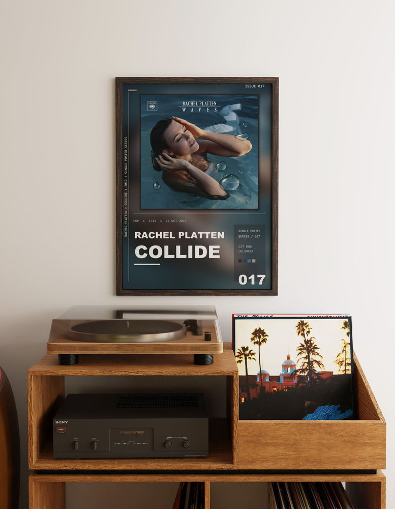 Music poster: Rachel Platten - Collide