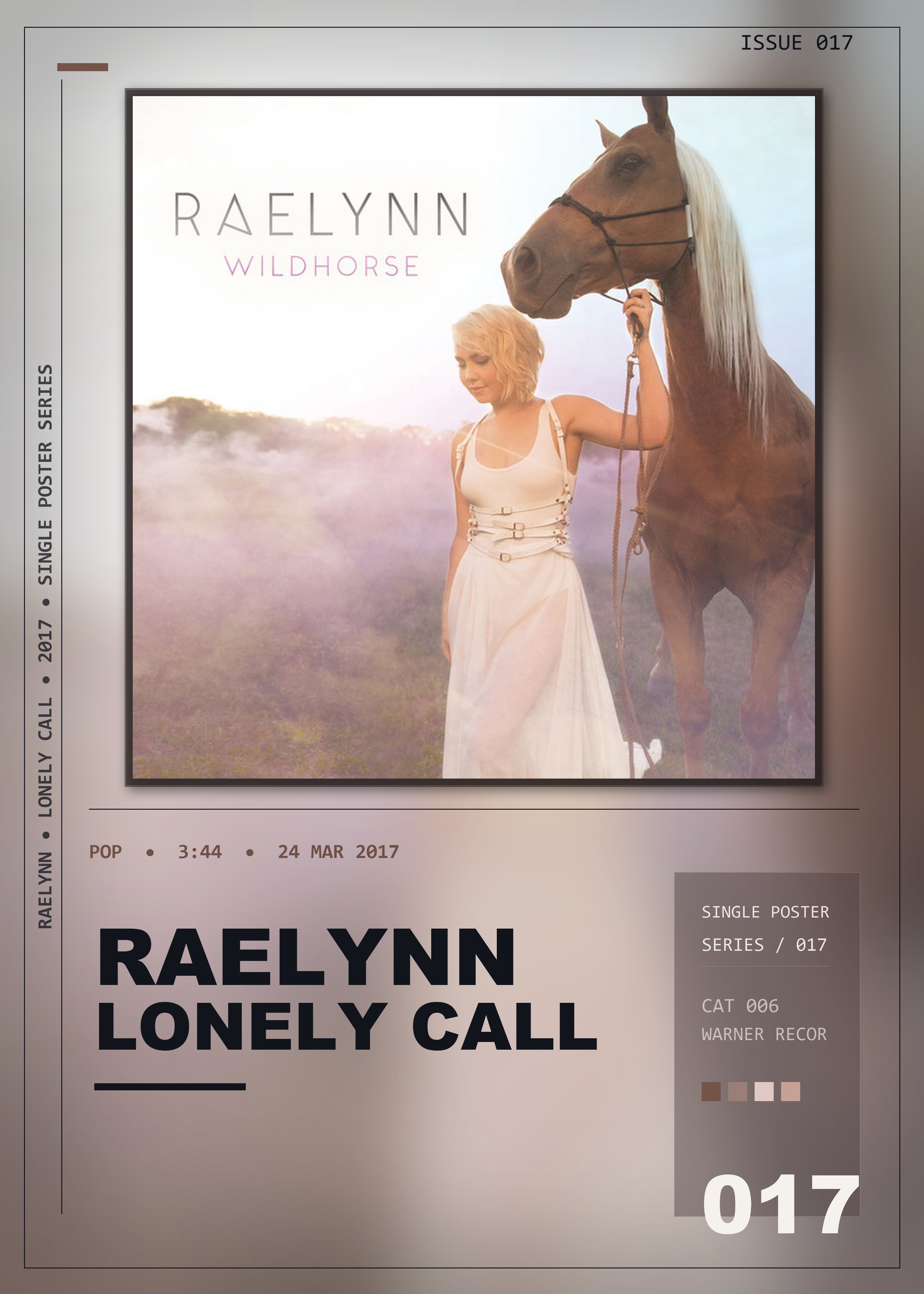 Music poster: RaeLynn - Lonely Call