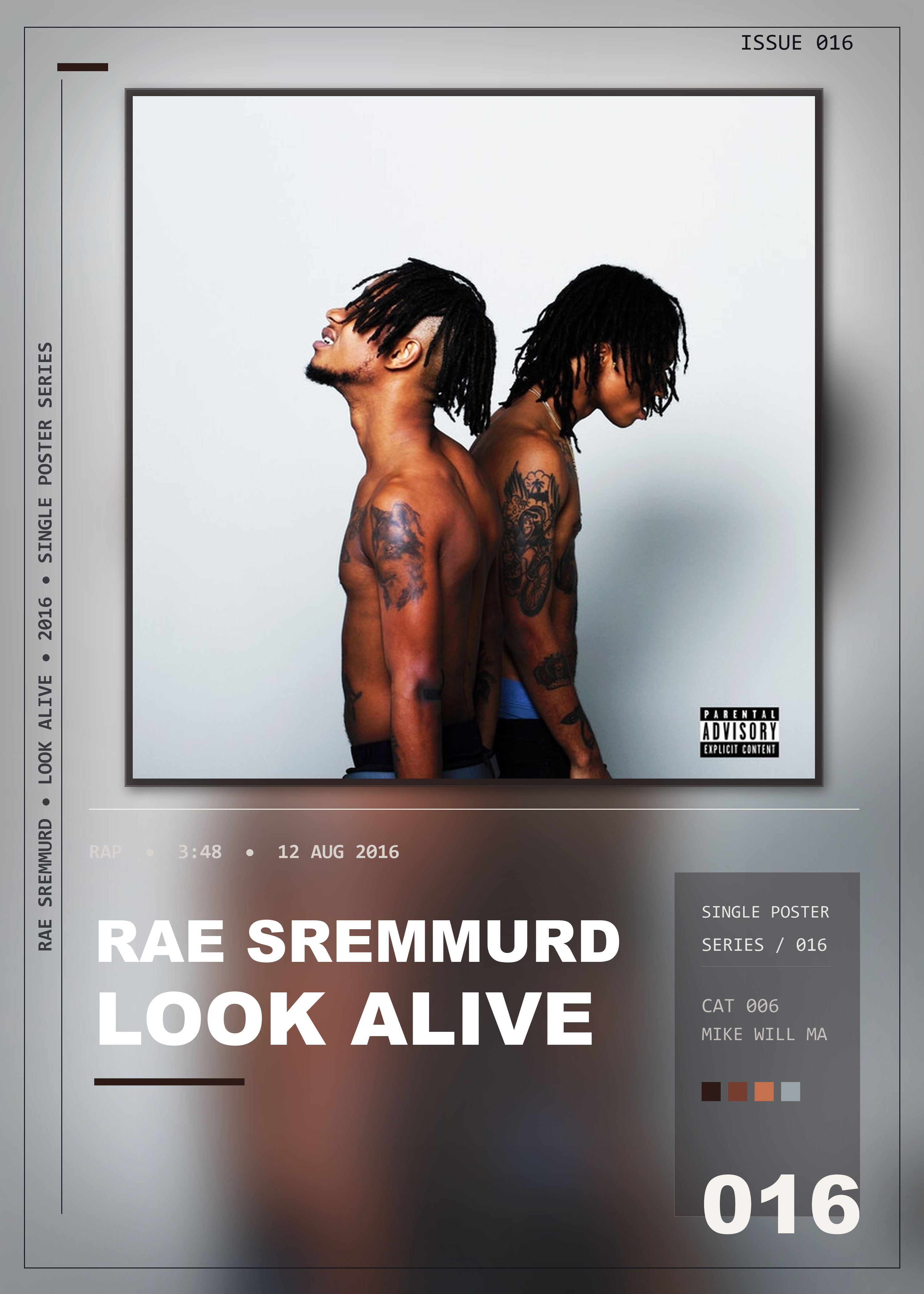 Music poster: Rae Sremmurd - Look Alive