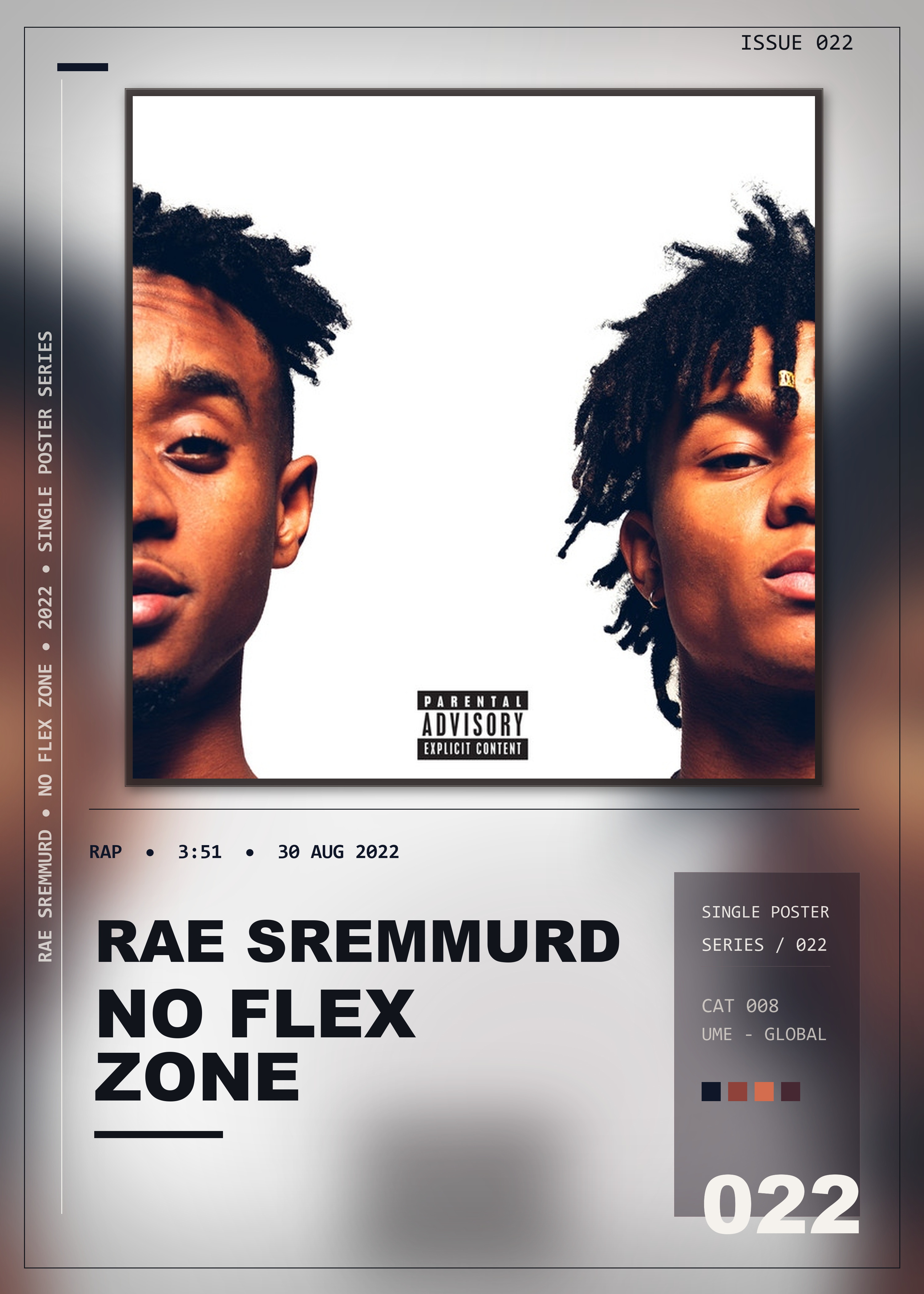 Music poster: Rae Sremmurd - No Flex Zone