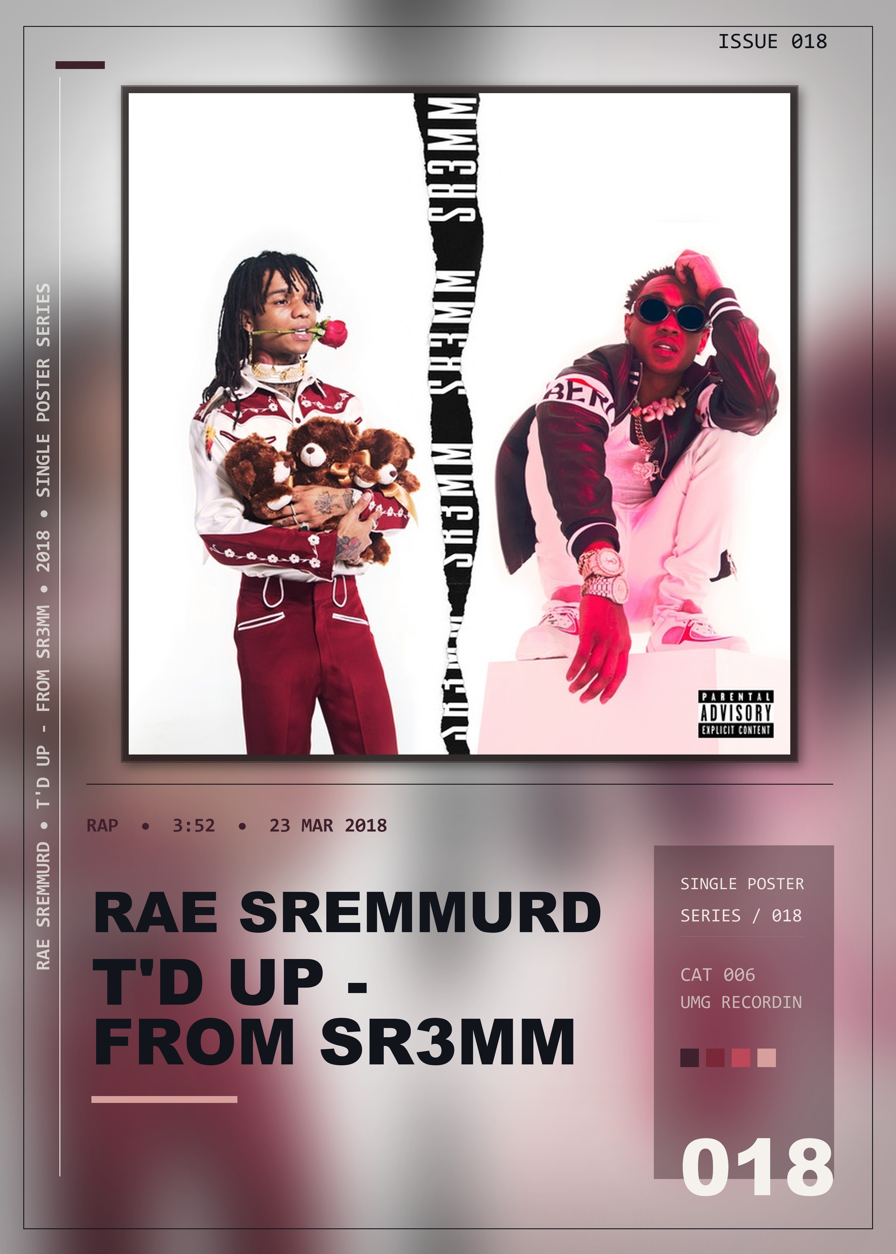 Music poster: Rae Sremmurd - Td Up - From SR3MM