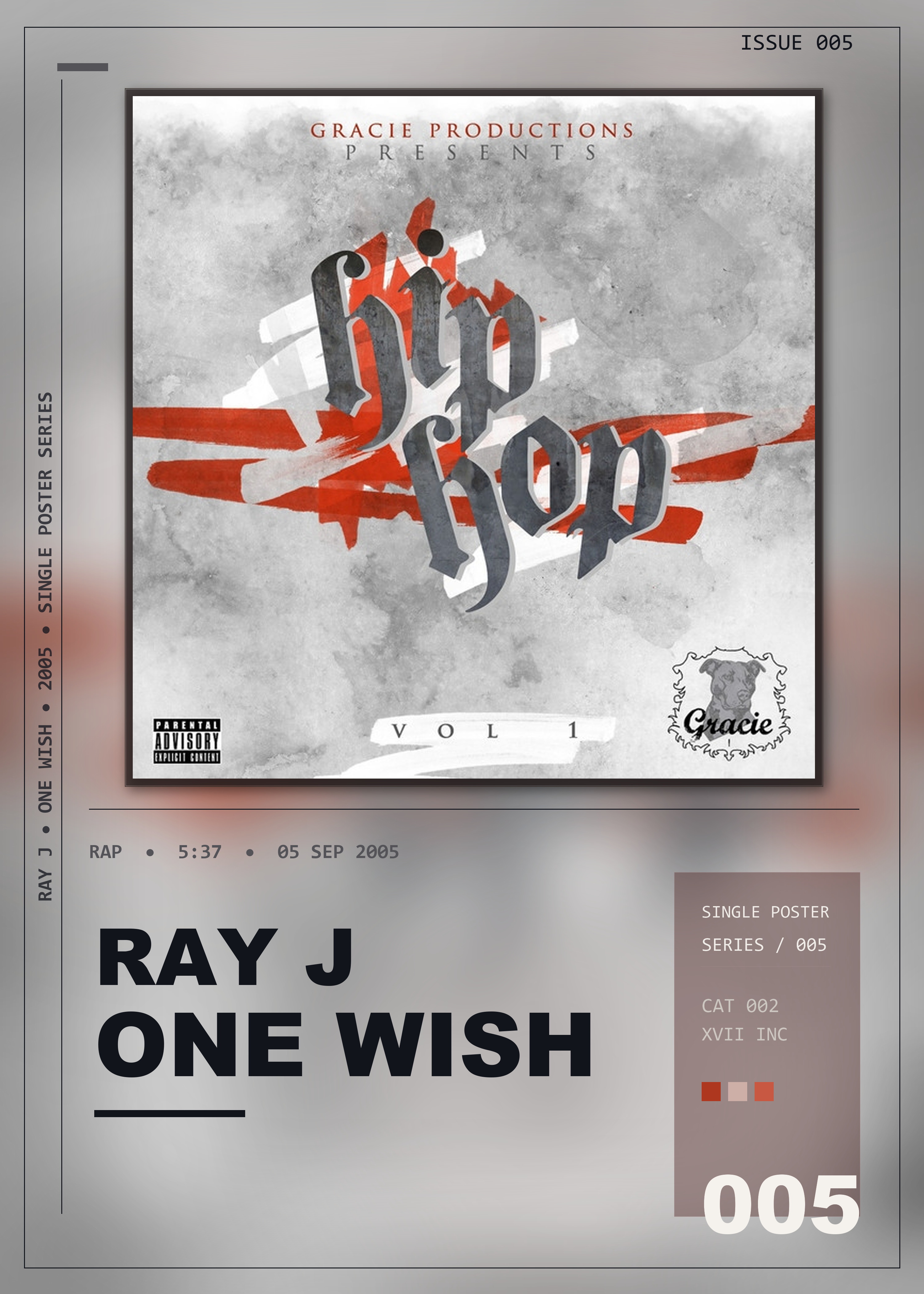 Music poster: Ray J - One Wish
