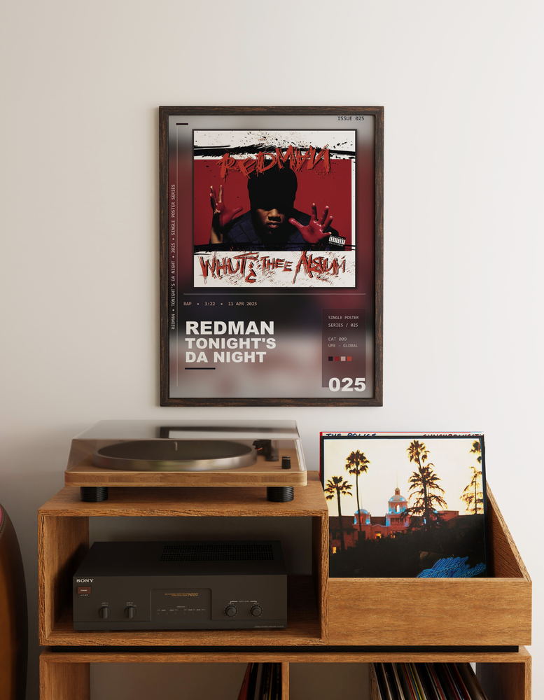 Music poster: Redman - Tonights Da Night