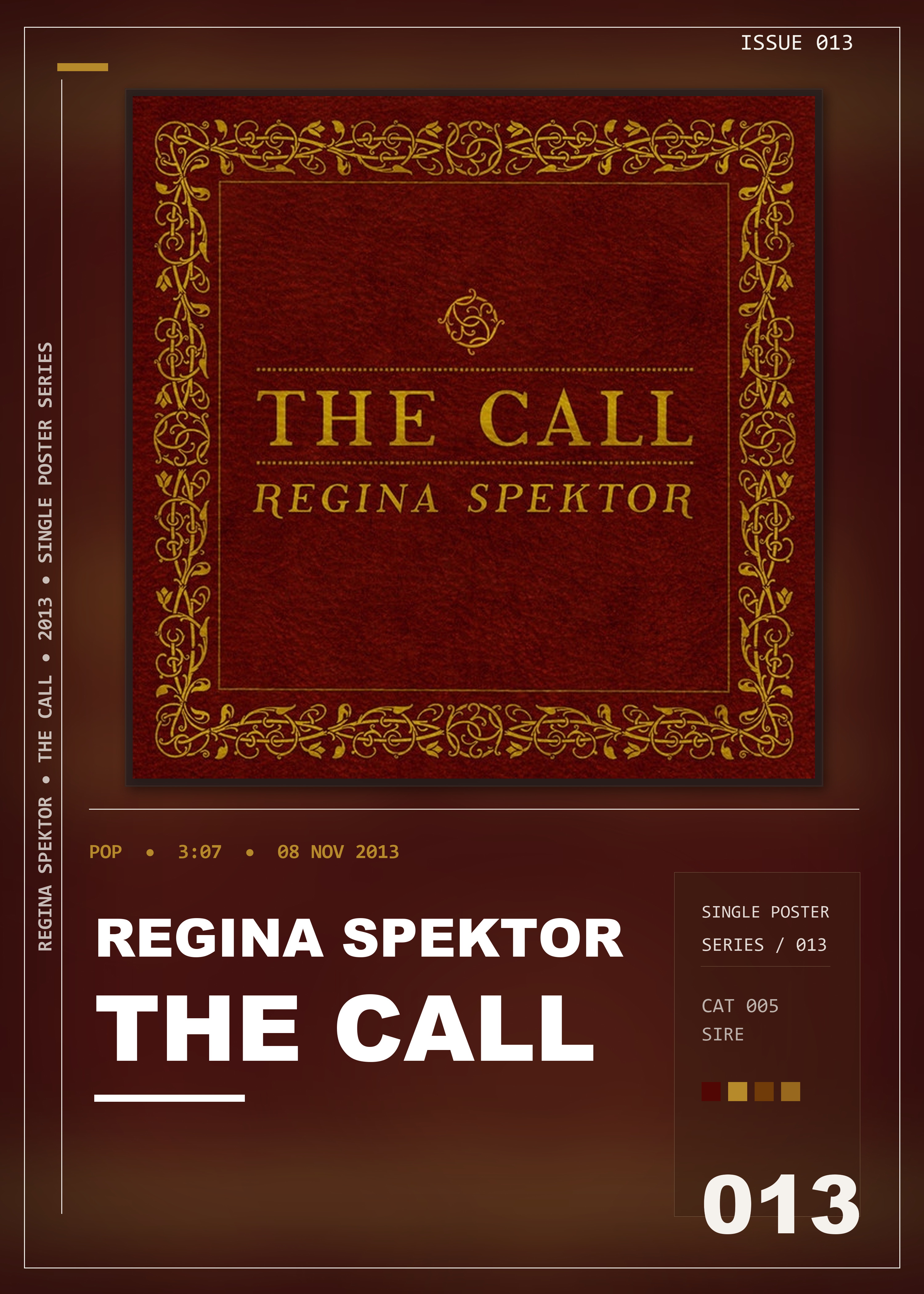 Music poster: Regina Spektor - The Call