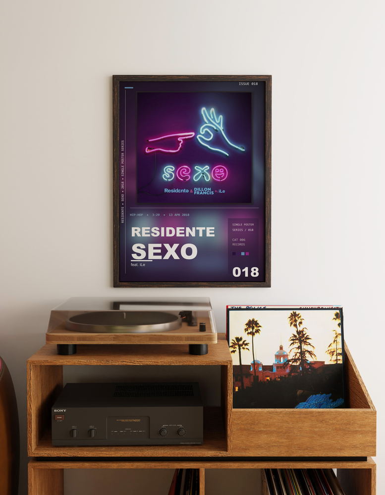 Music poster: Residente - Sexo feat iLe