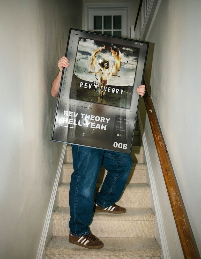 Music poster: Rev Theory - Hell Yeah