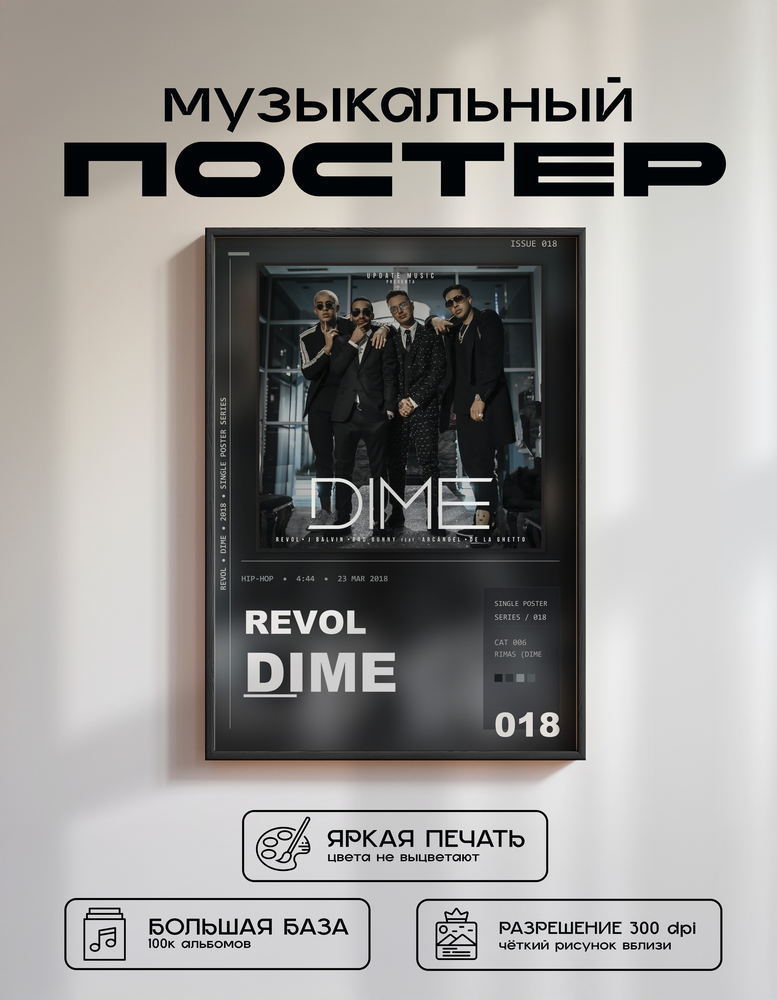 Music poster: Revol - Dime