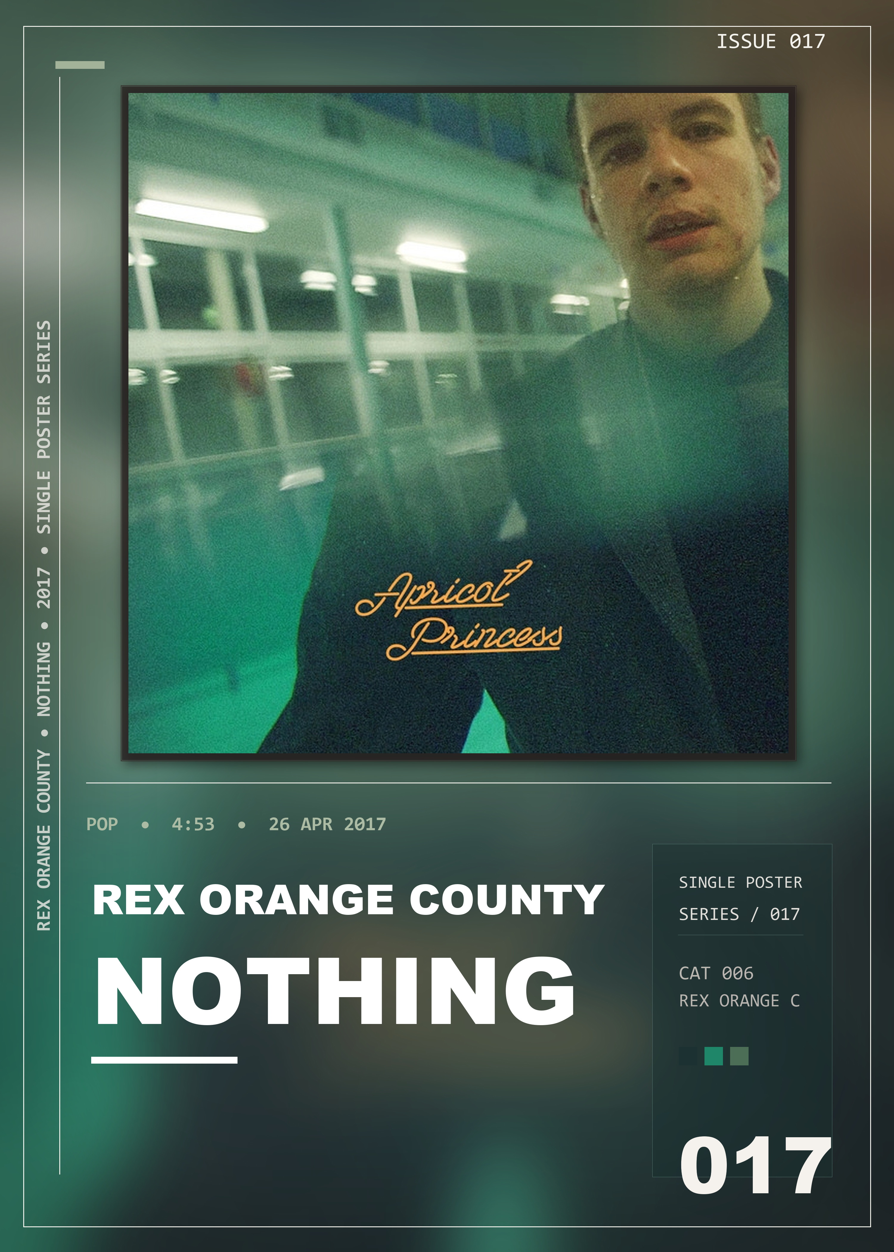 Music poster: Rex Orange County - Nothing