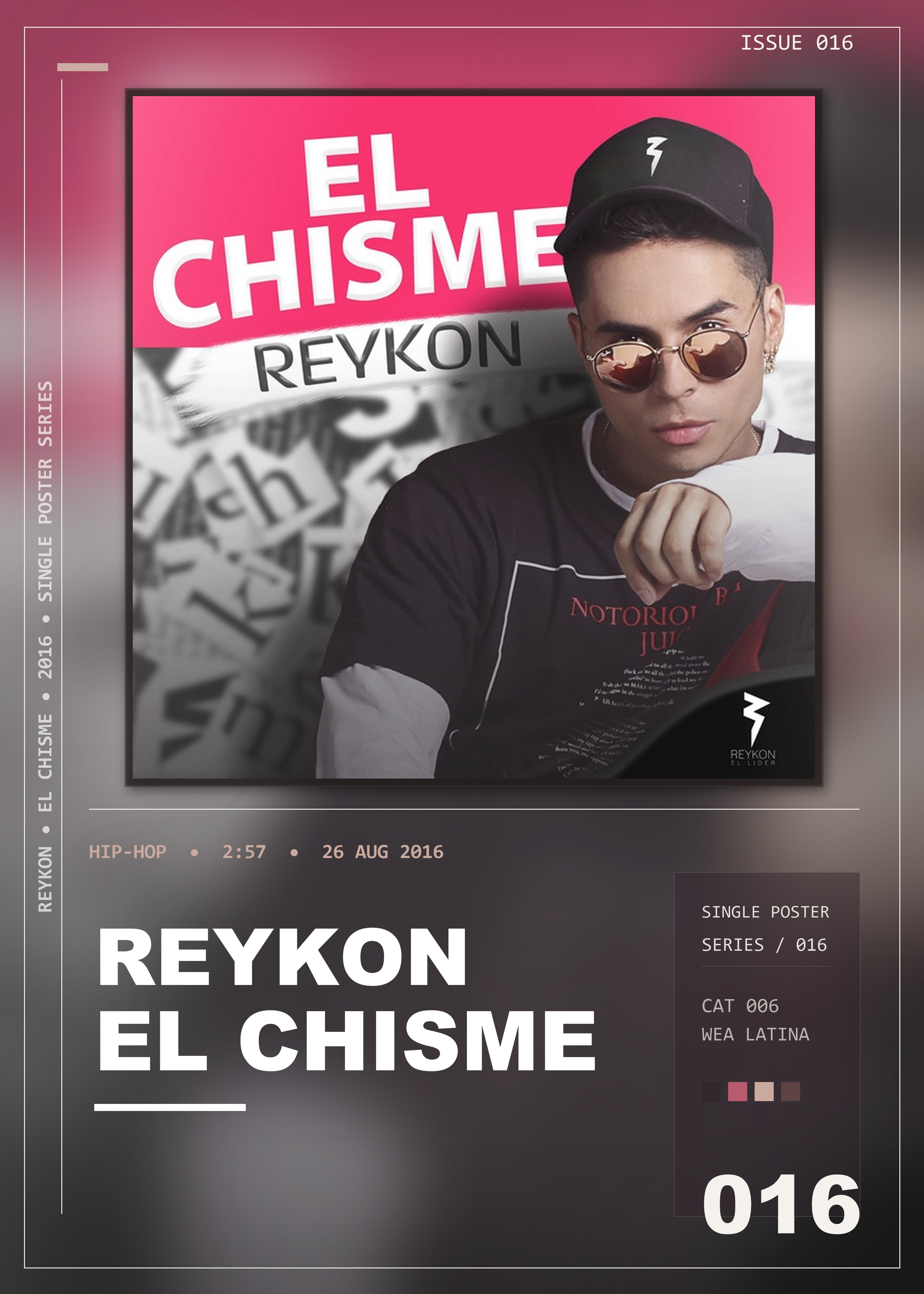 Music poster: Reykon - El Chisme