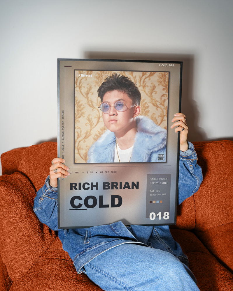 Music poster: Rich Brian - Cold
