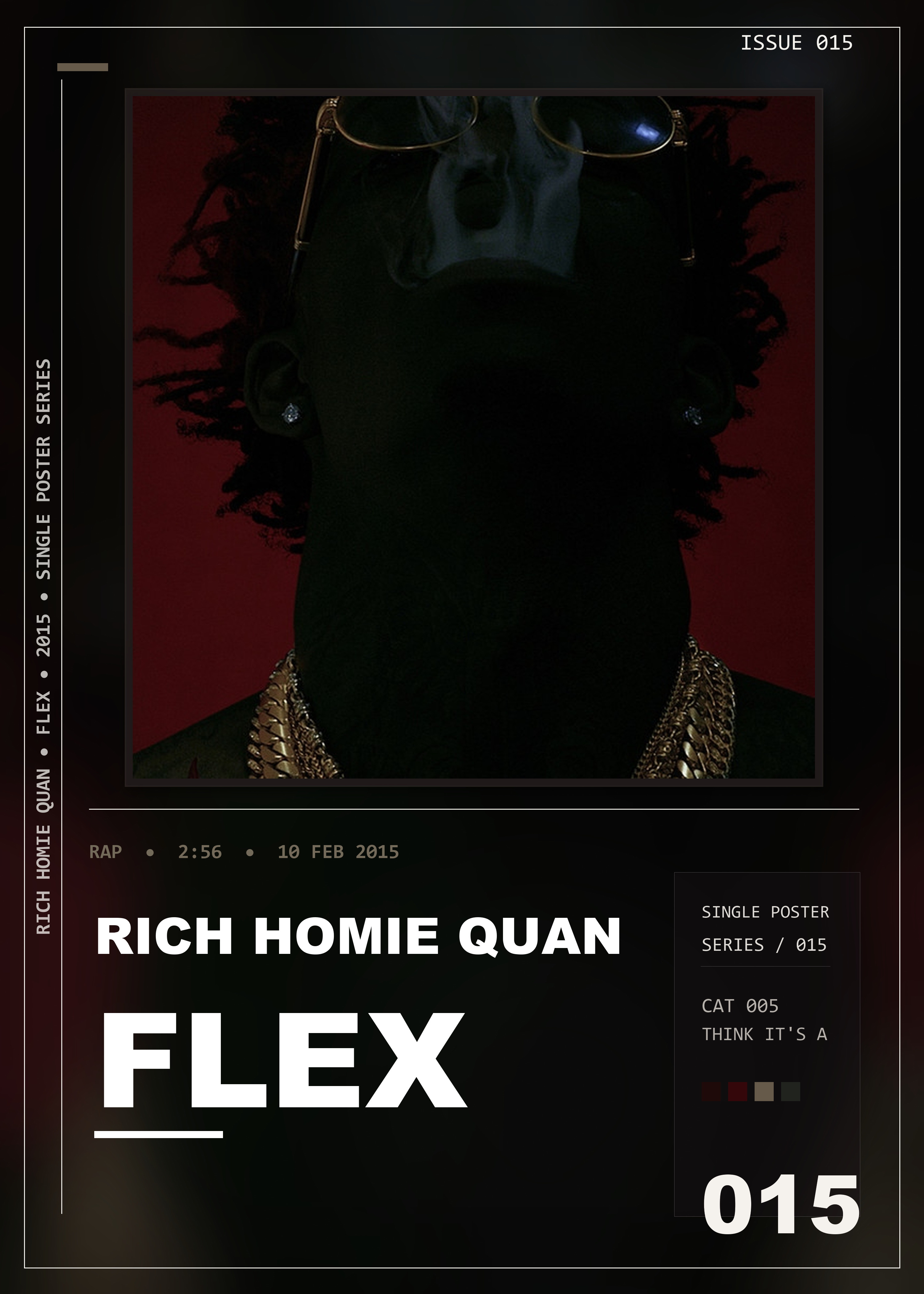 Music poster: Rich Homie Quan - Flex Ooh Ooh Ooh