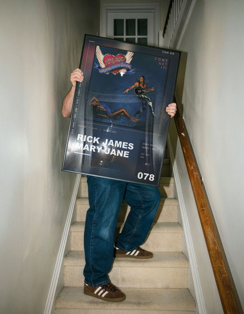 Music poster: Rick James - Mary Jane