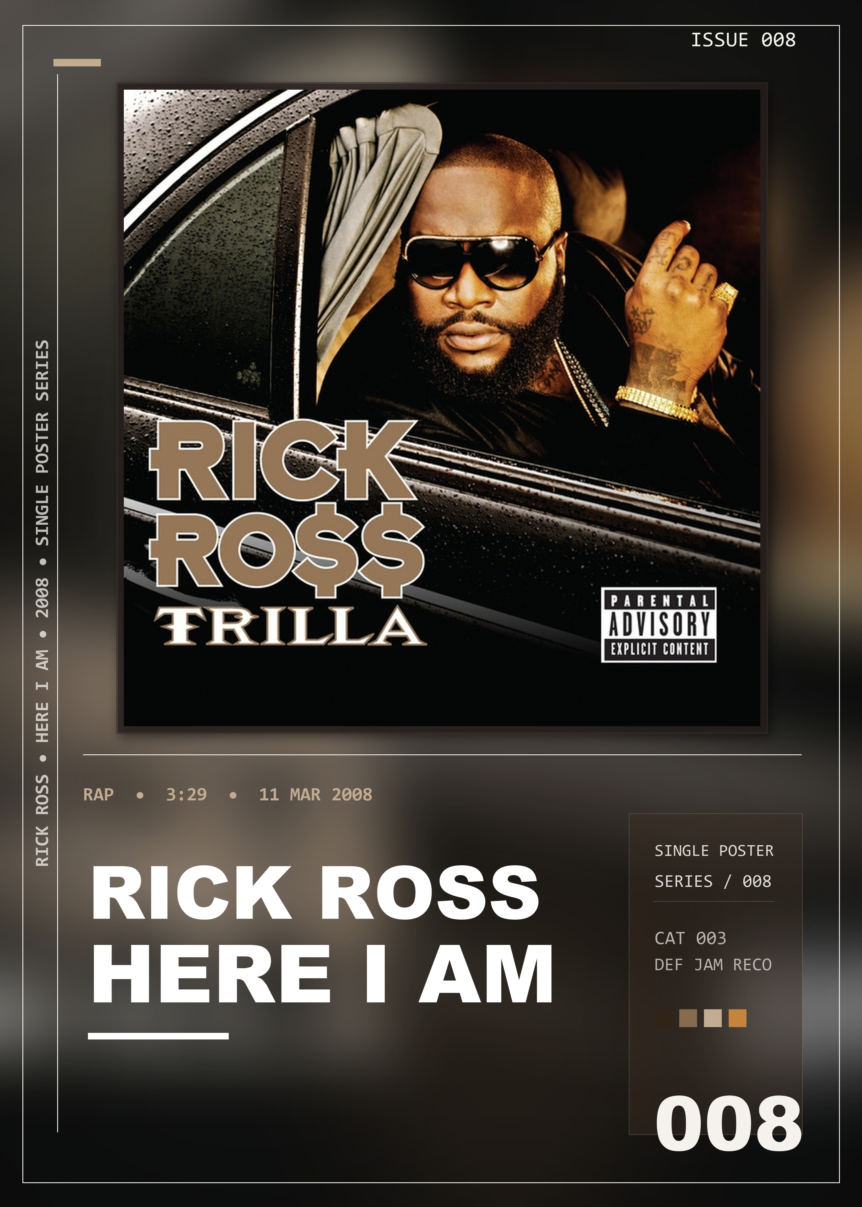 Music poster: Rick Ross - Here I Am