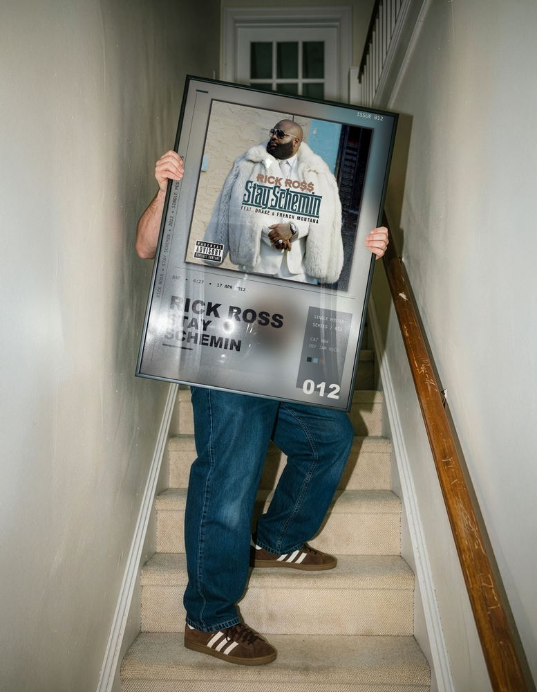Music poster: Rick Ross - Stay Schemin
