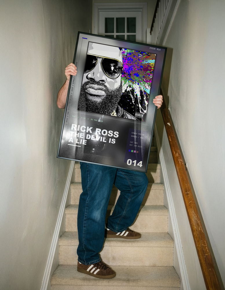 Music poster: Rick Ross - The Devil Is A Lie