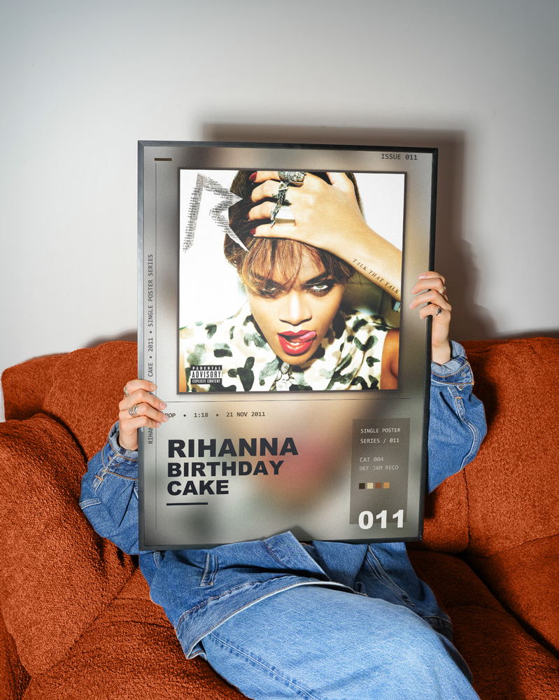 Music poster: Rihanna - Birthday Cake
