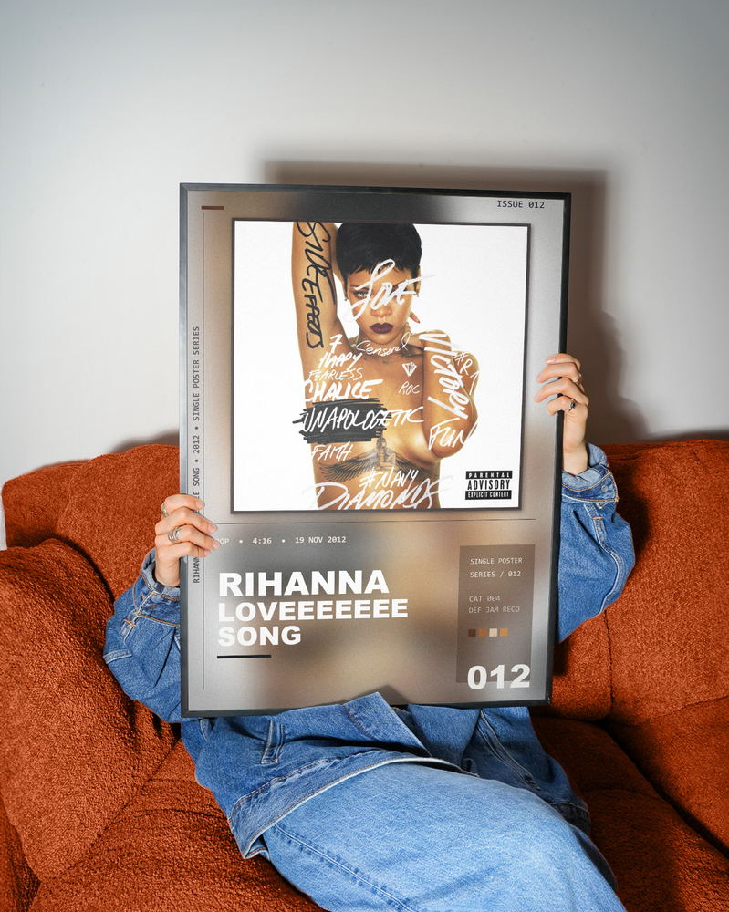 Music poster: Rihanna - Loveeeeeee Song