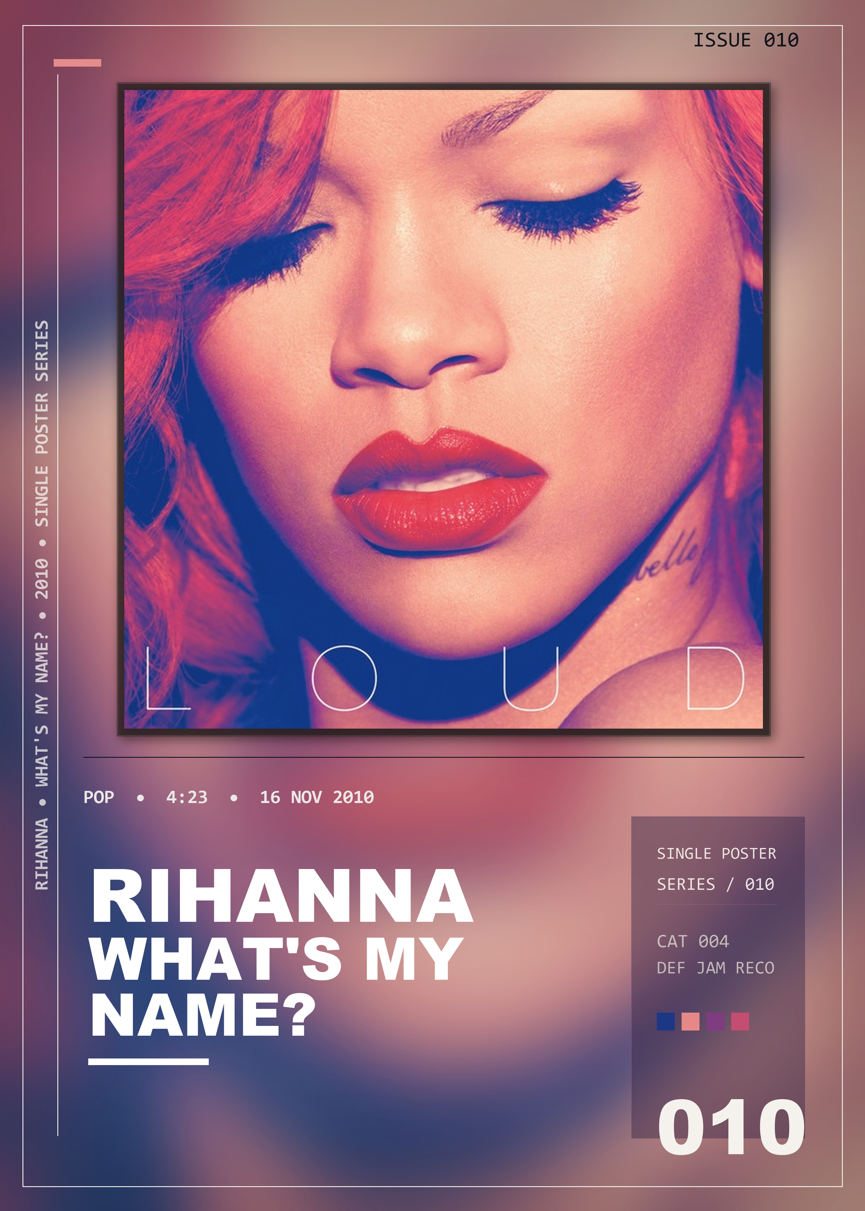 Music poster: Rihanna - Whats My Name