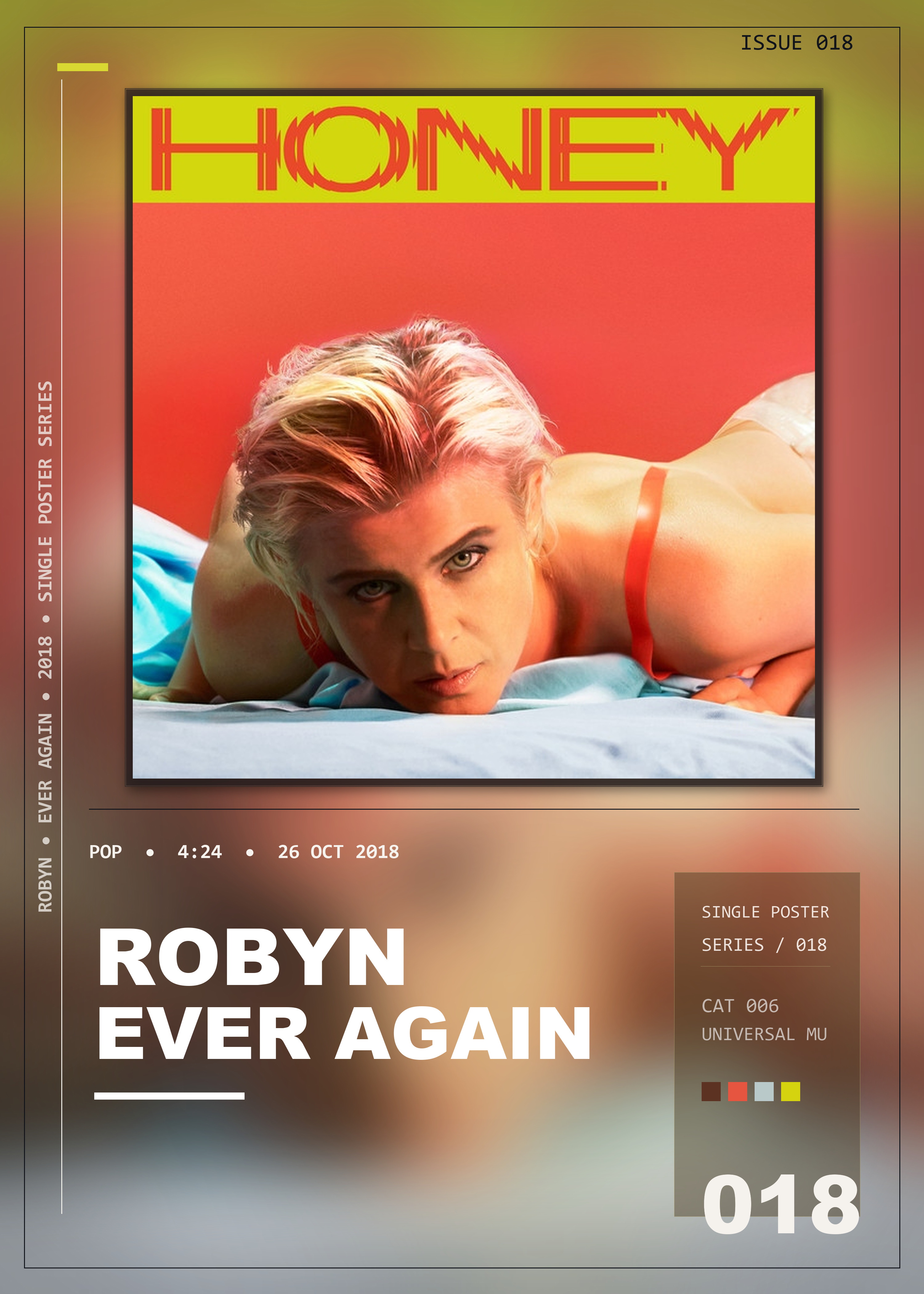 Music poster: Robyn - Ever Again