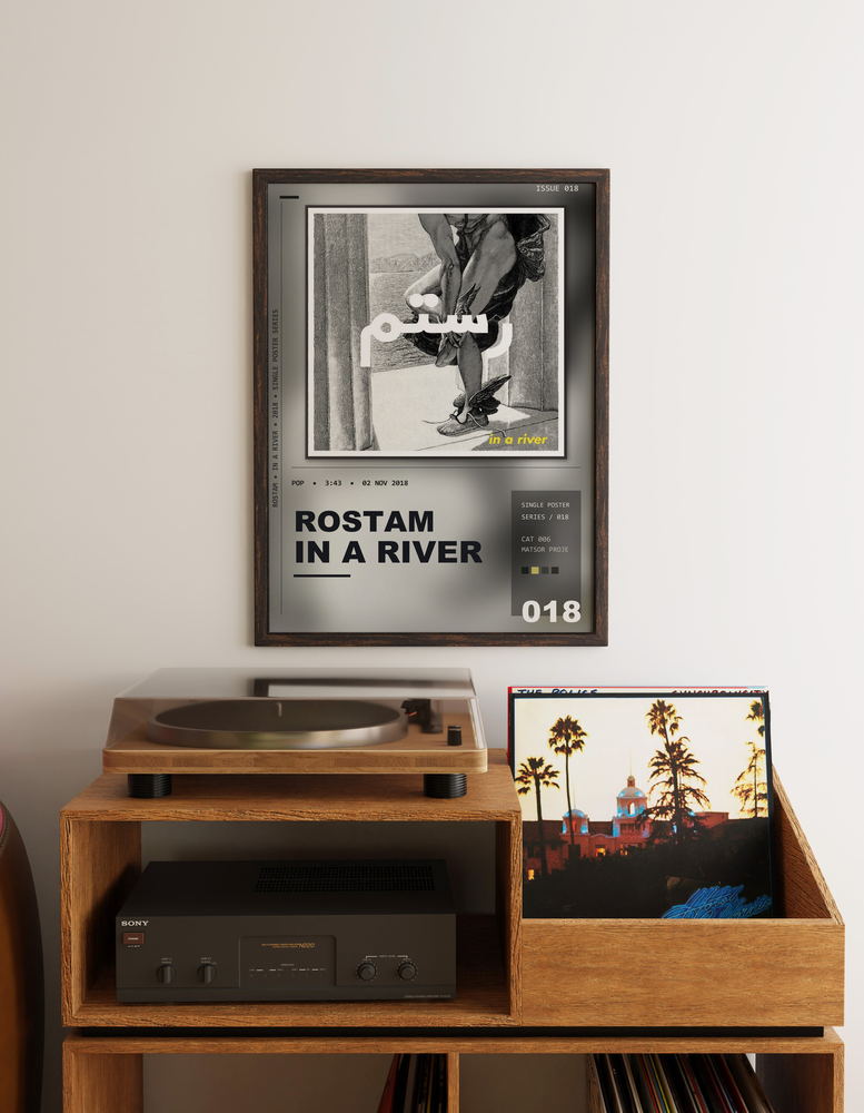 Music poster: Rostam - In a River