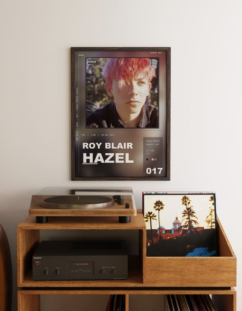 Music poster: Roy Blair - Hazel