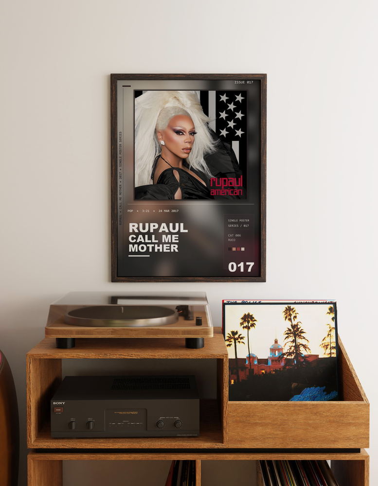 Music poster: RuPaul - Call Me Mother