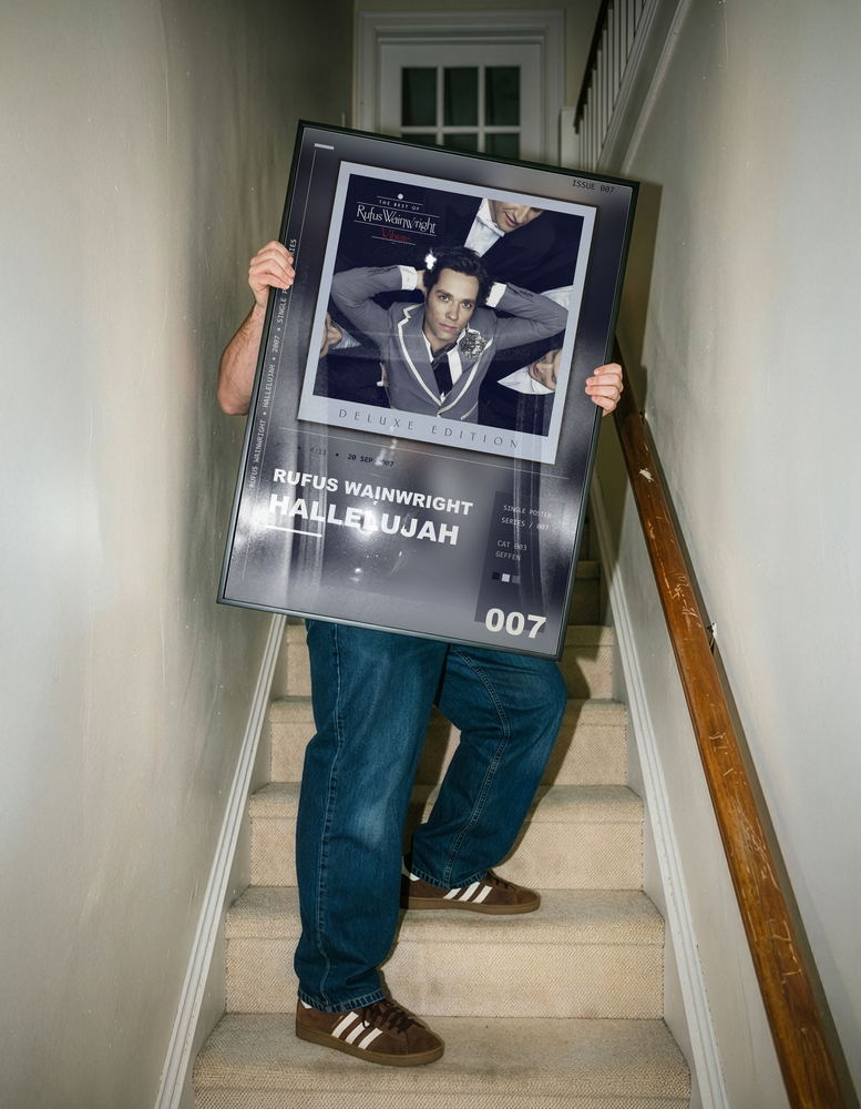 Music poster: Rufus Wainwright - Hallelujah