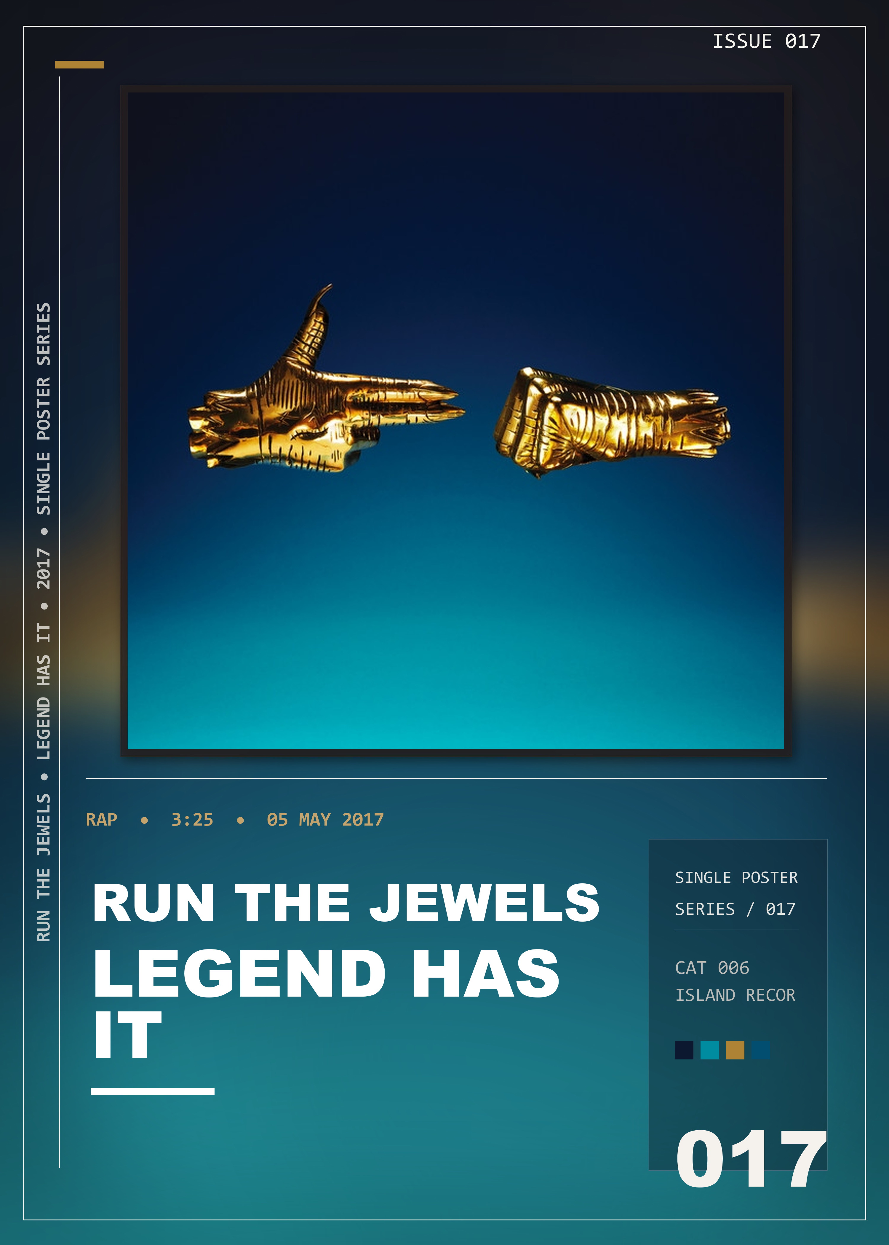 Music poster: Run The Jewels - Legend Has It