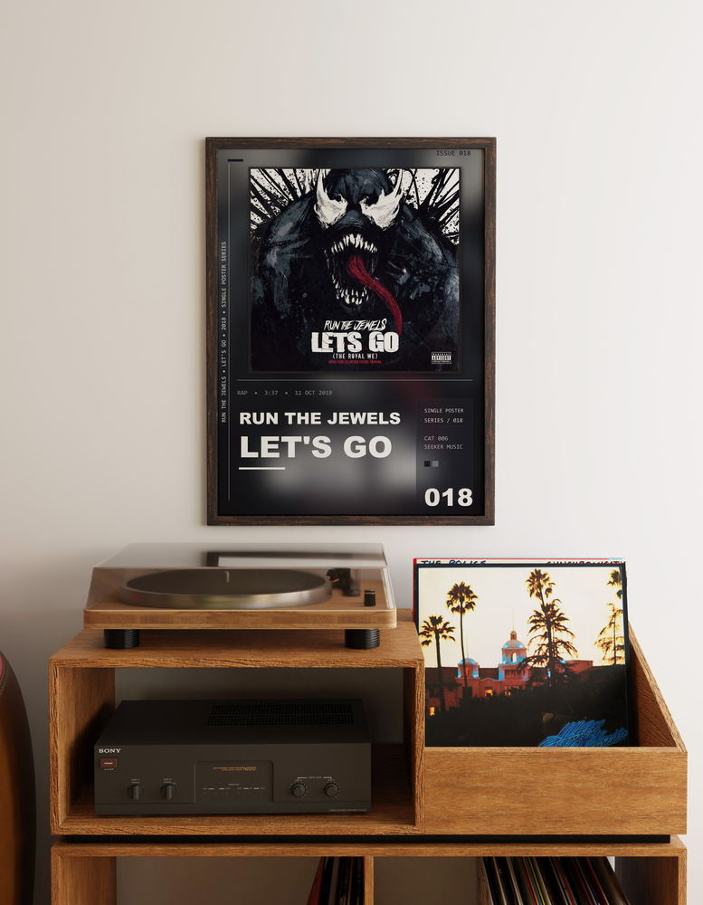 Music poster: Run The Jewels - Lets Go The Royal We